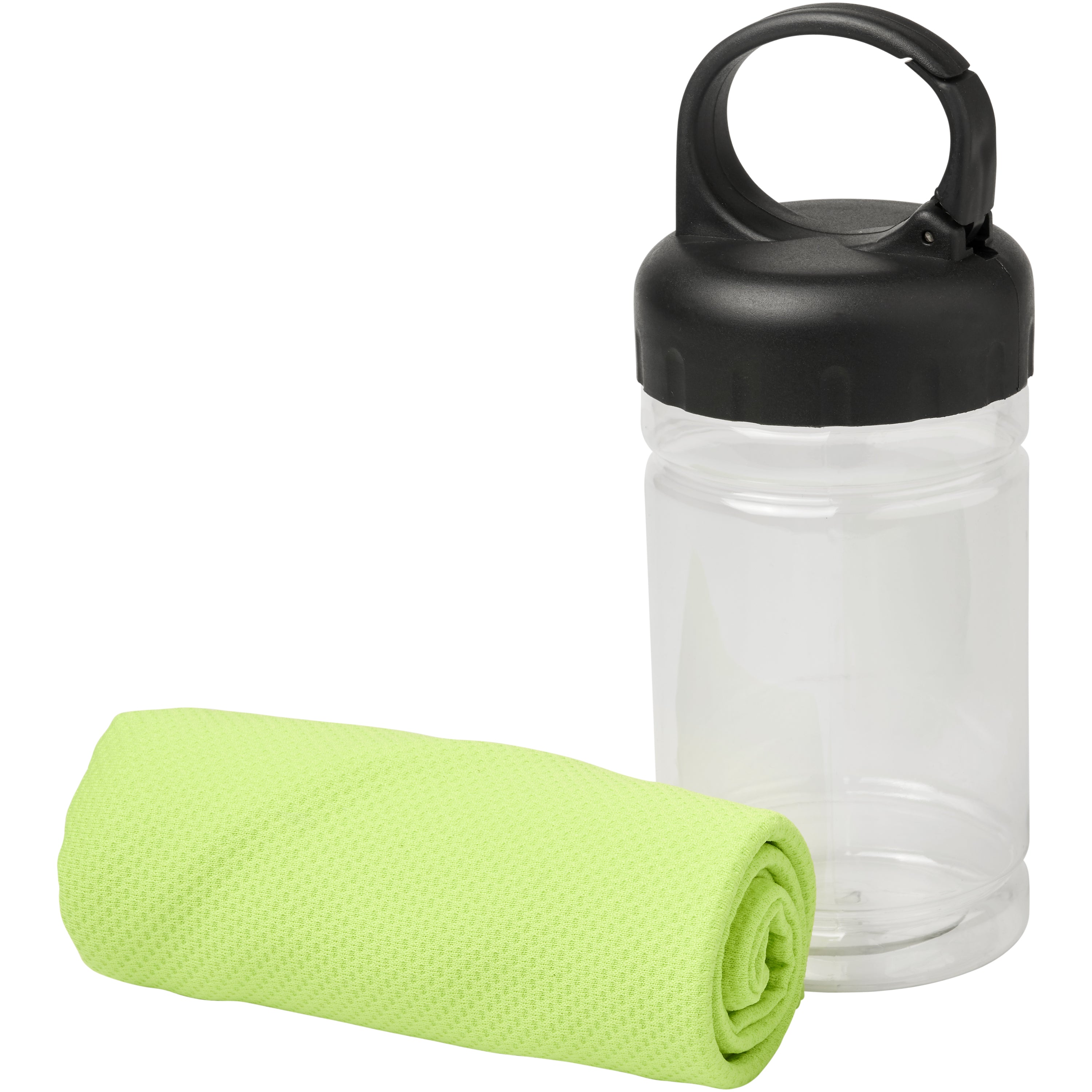 Remy Cooling Towel in Recycled Plastic Container