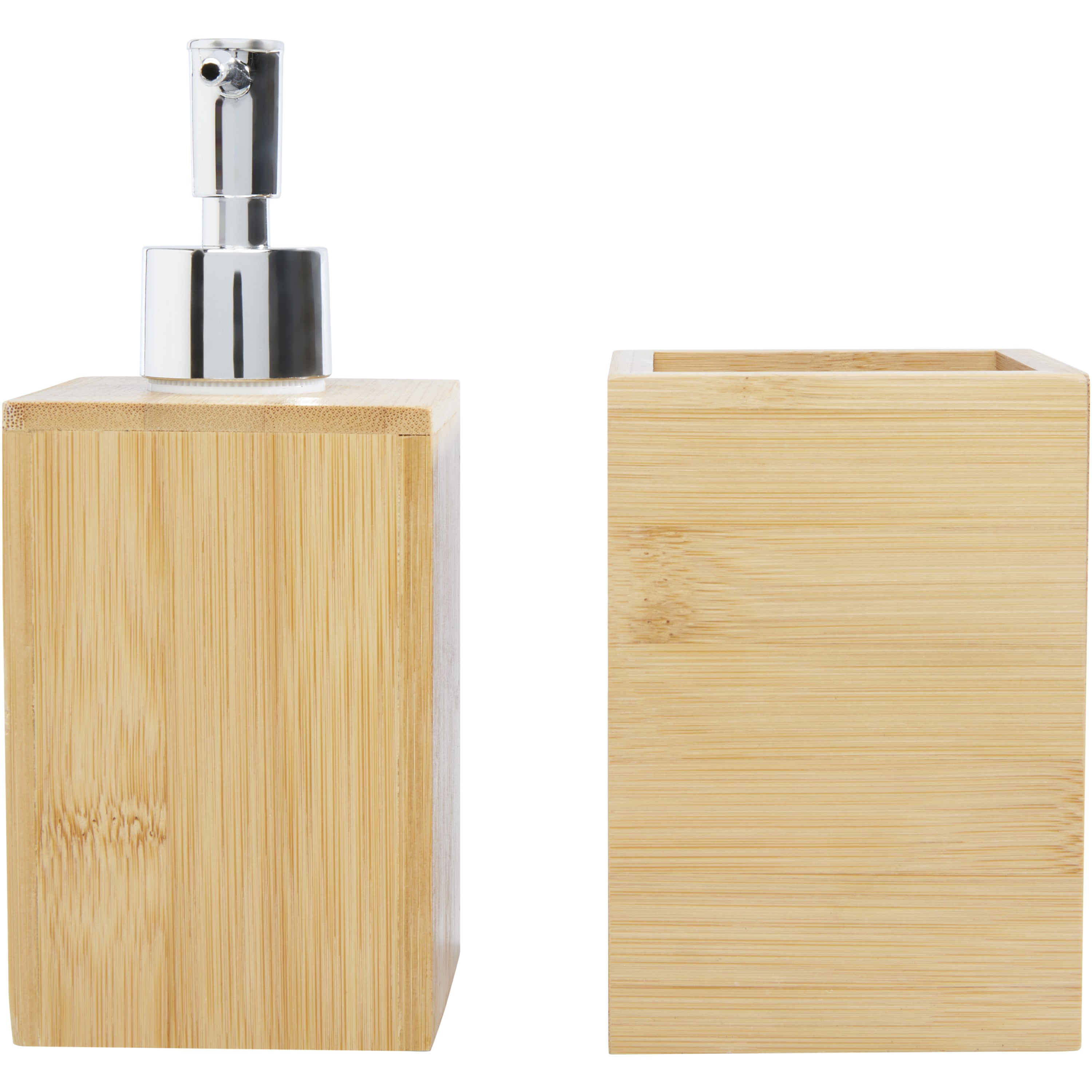 Hedon 3-Piece Bamboo Bathroom Set