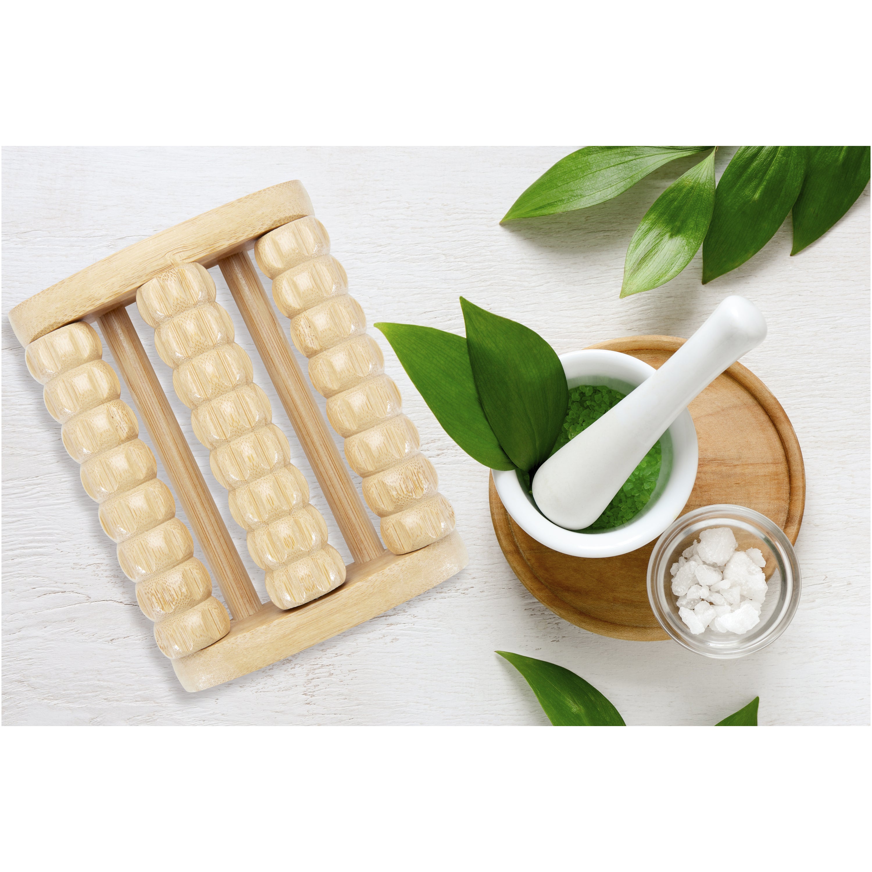 Bamboo Foot Massager Roller