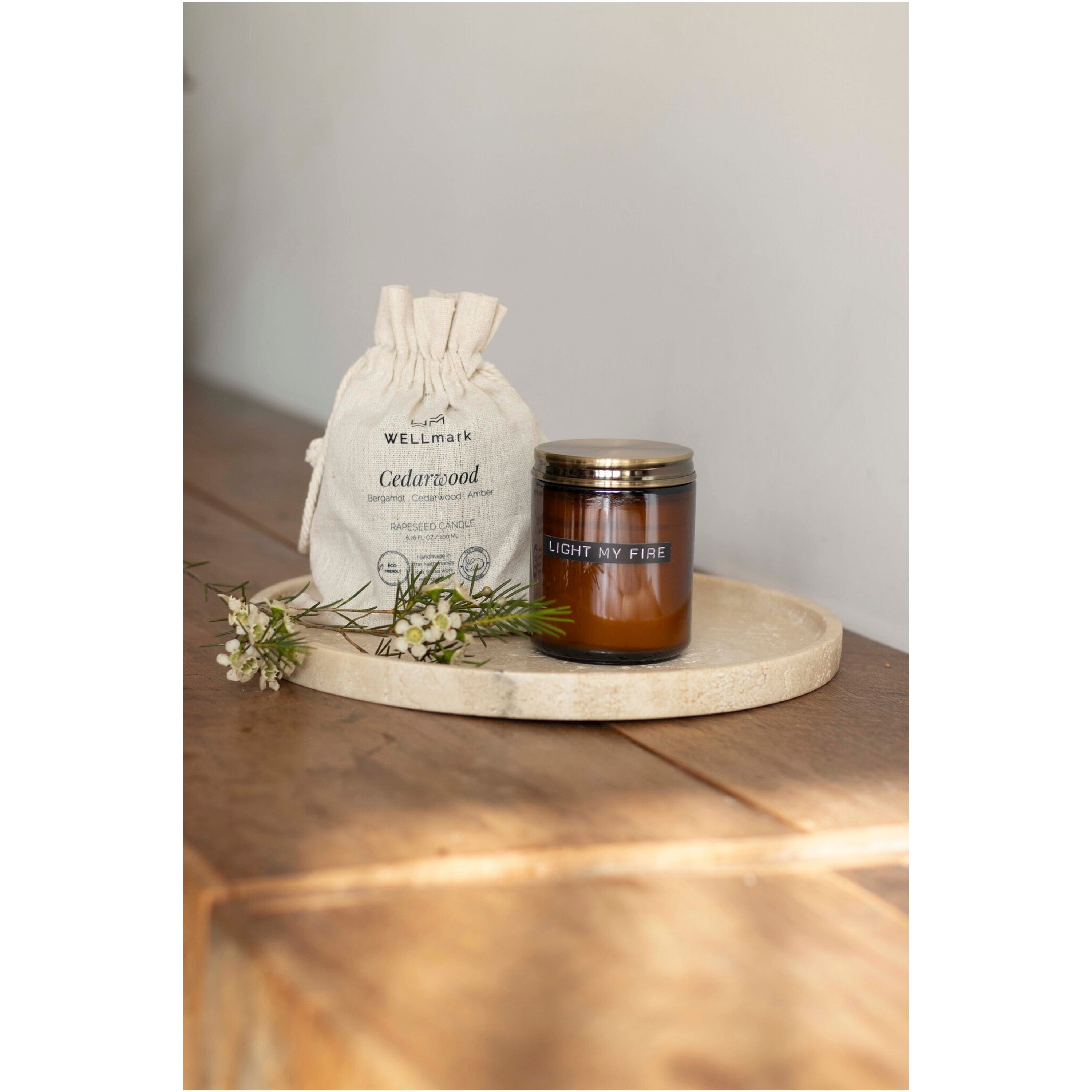 Cedar Wood Scented Candle