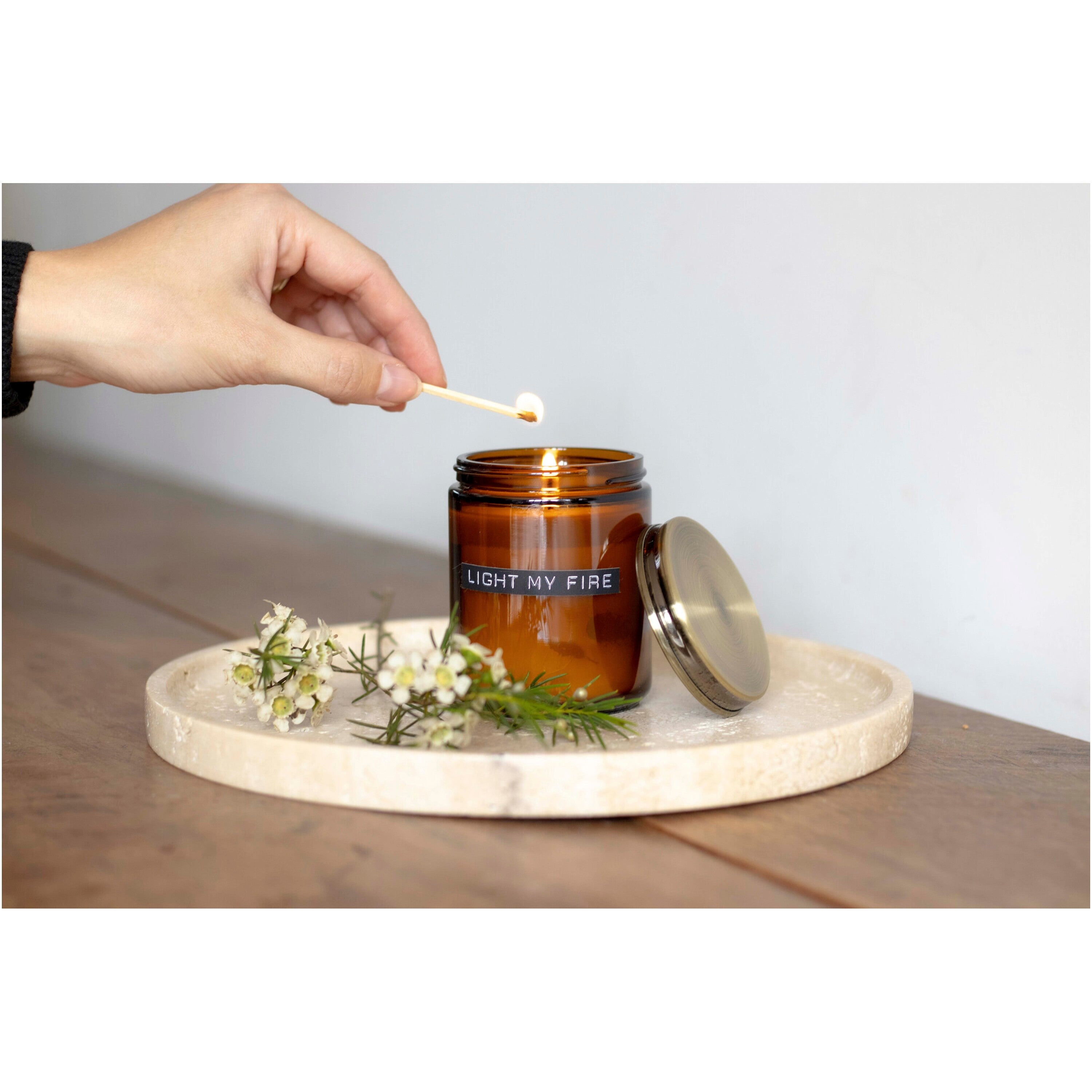Cedar Wood Scented Candle