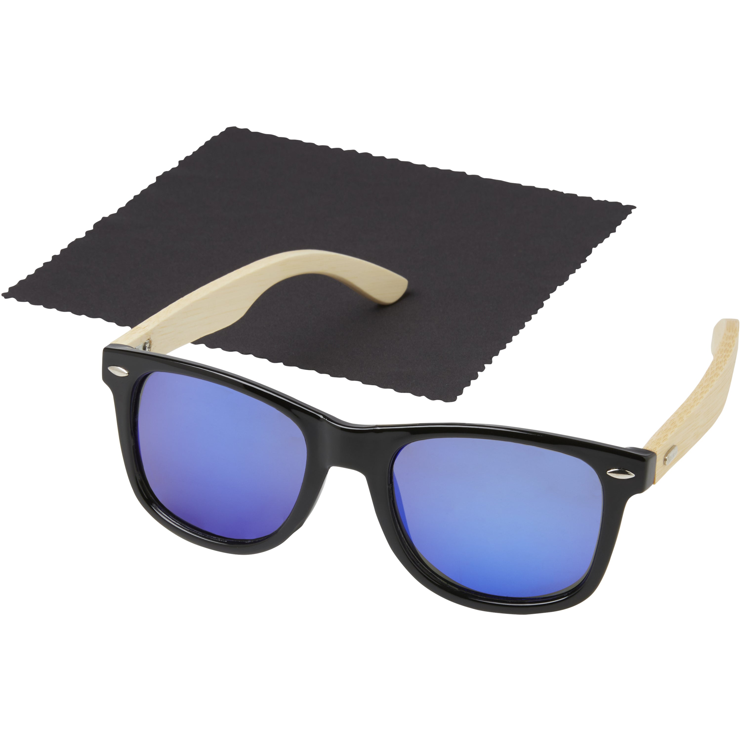 Taiyō Bamboo Mirrored Polarised Sunglasses