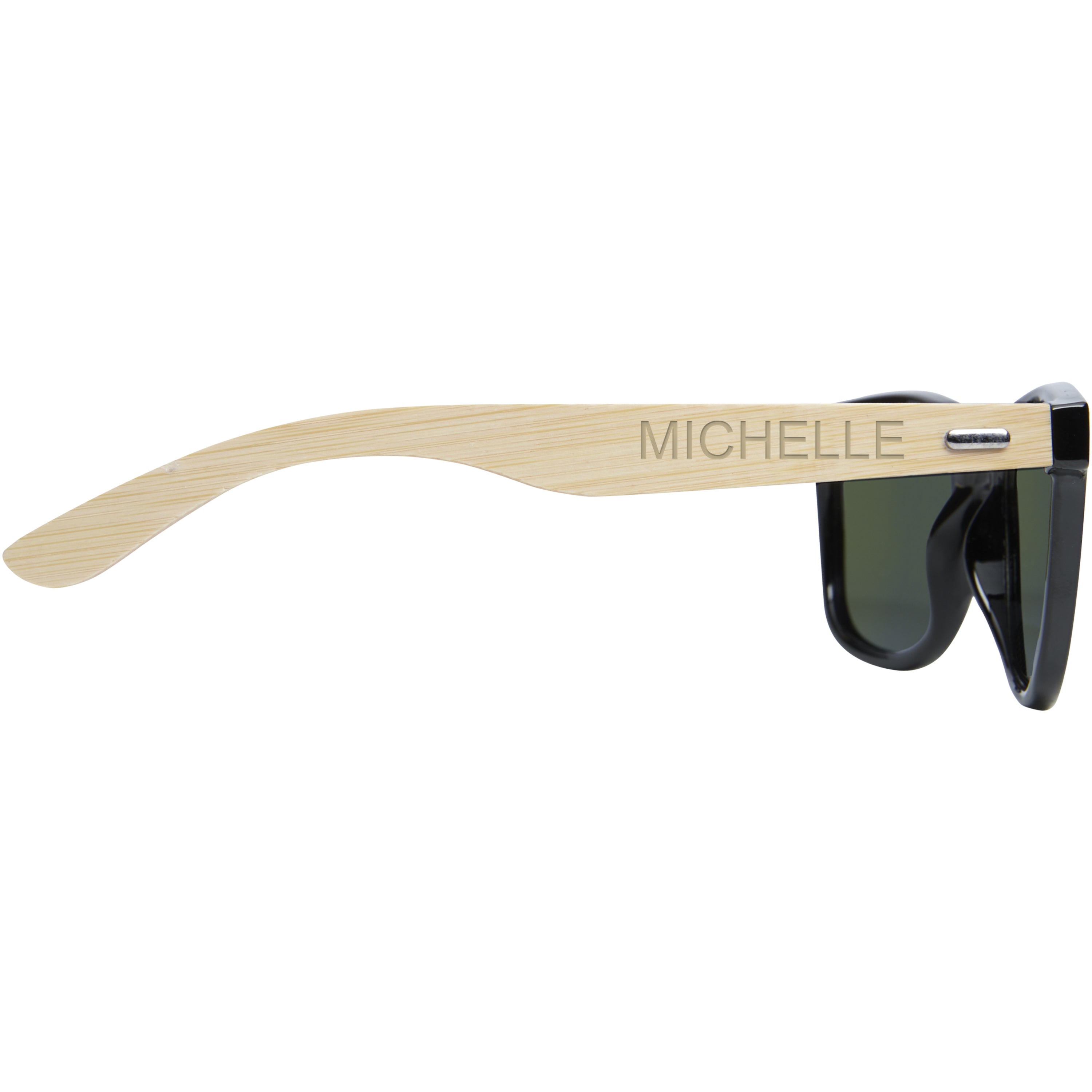 Taiyō Bamboo Mirrored Polarised Sunglasses