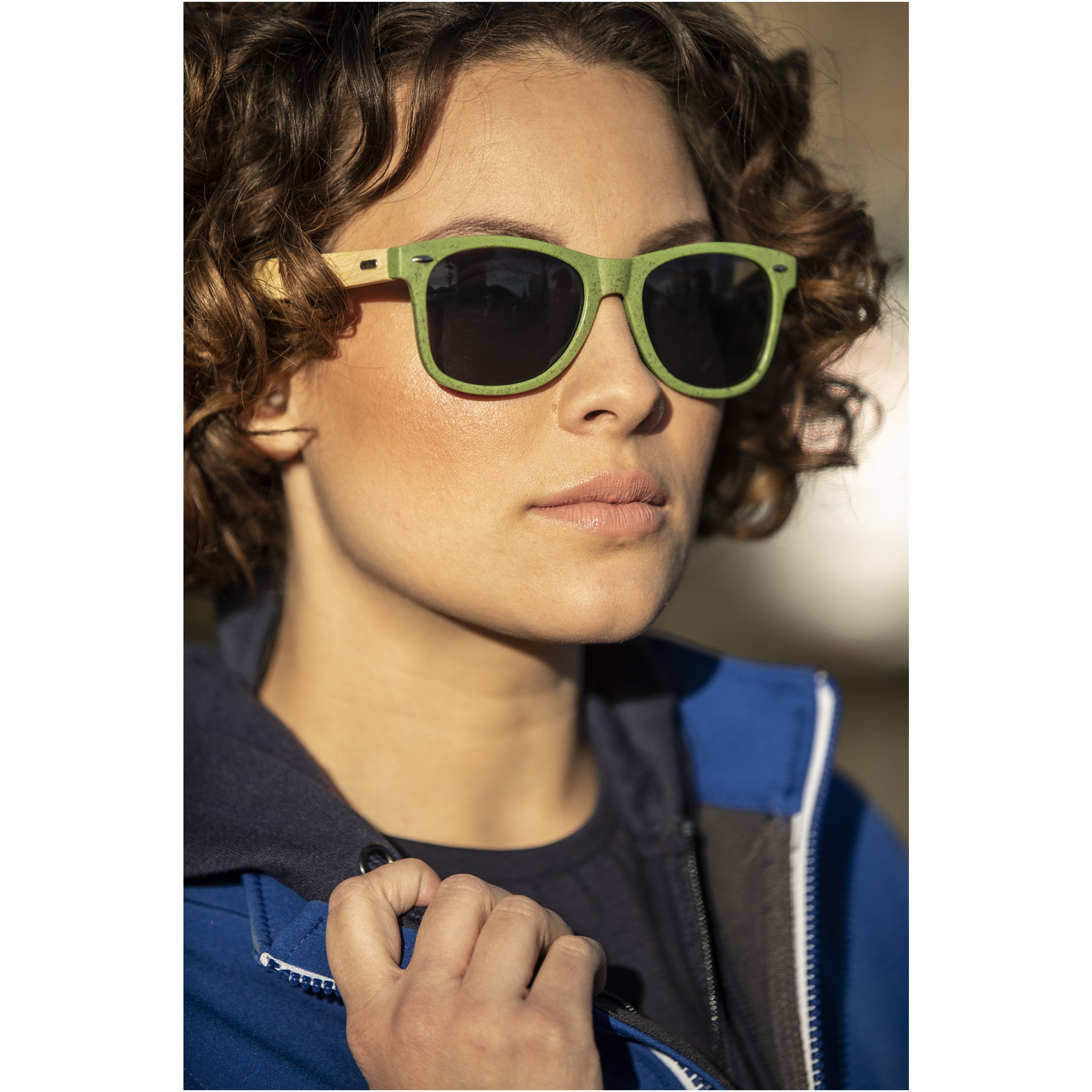 Sun Ray Bamboo Sunglasses