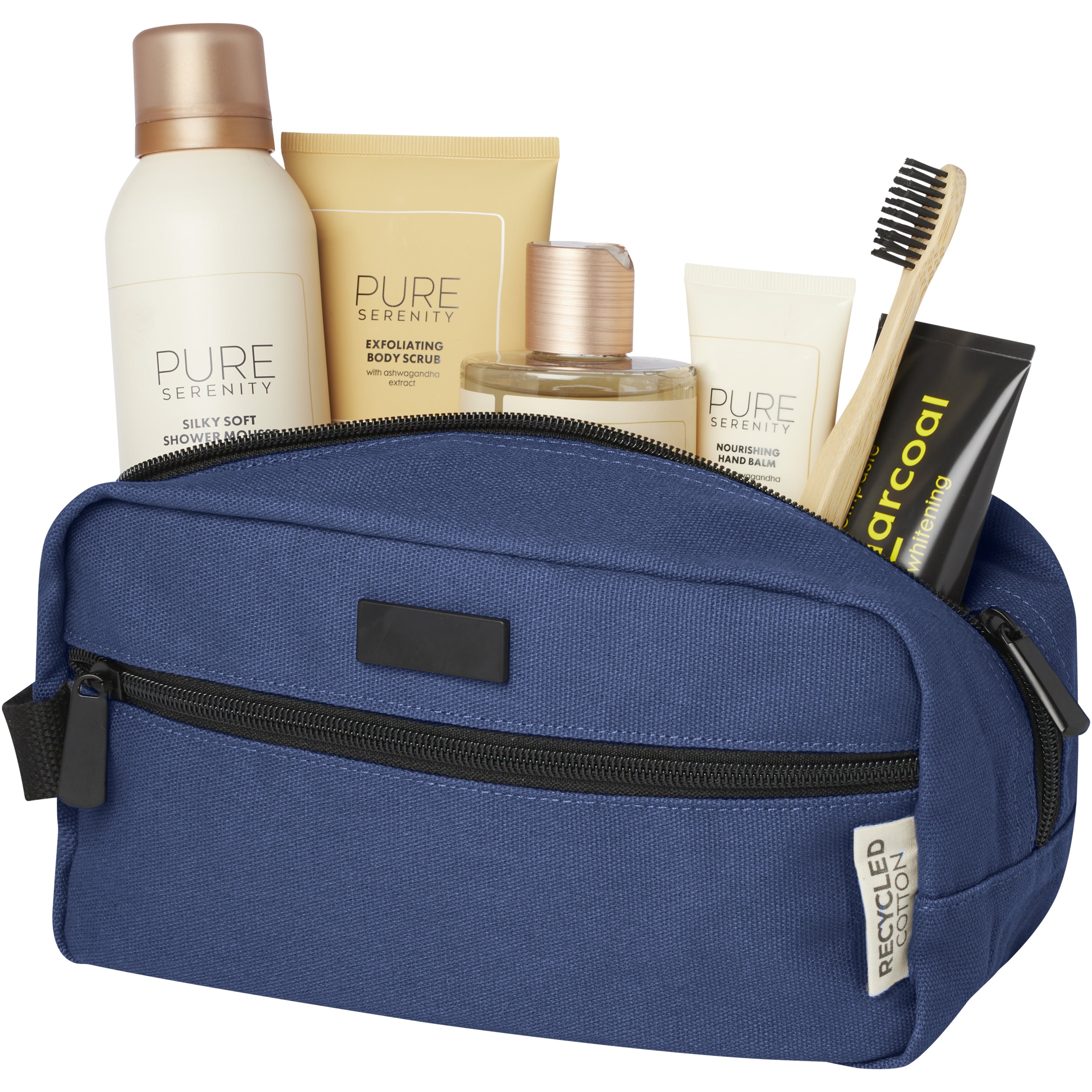 Joey Recycled Canvas Travel Wash Bag