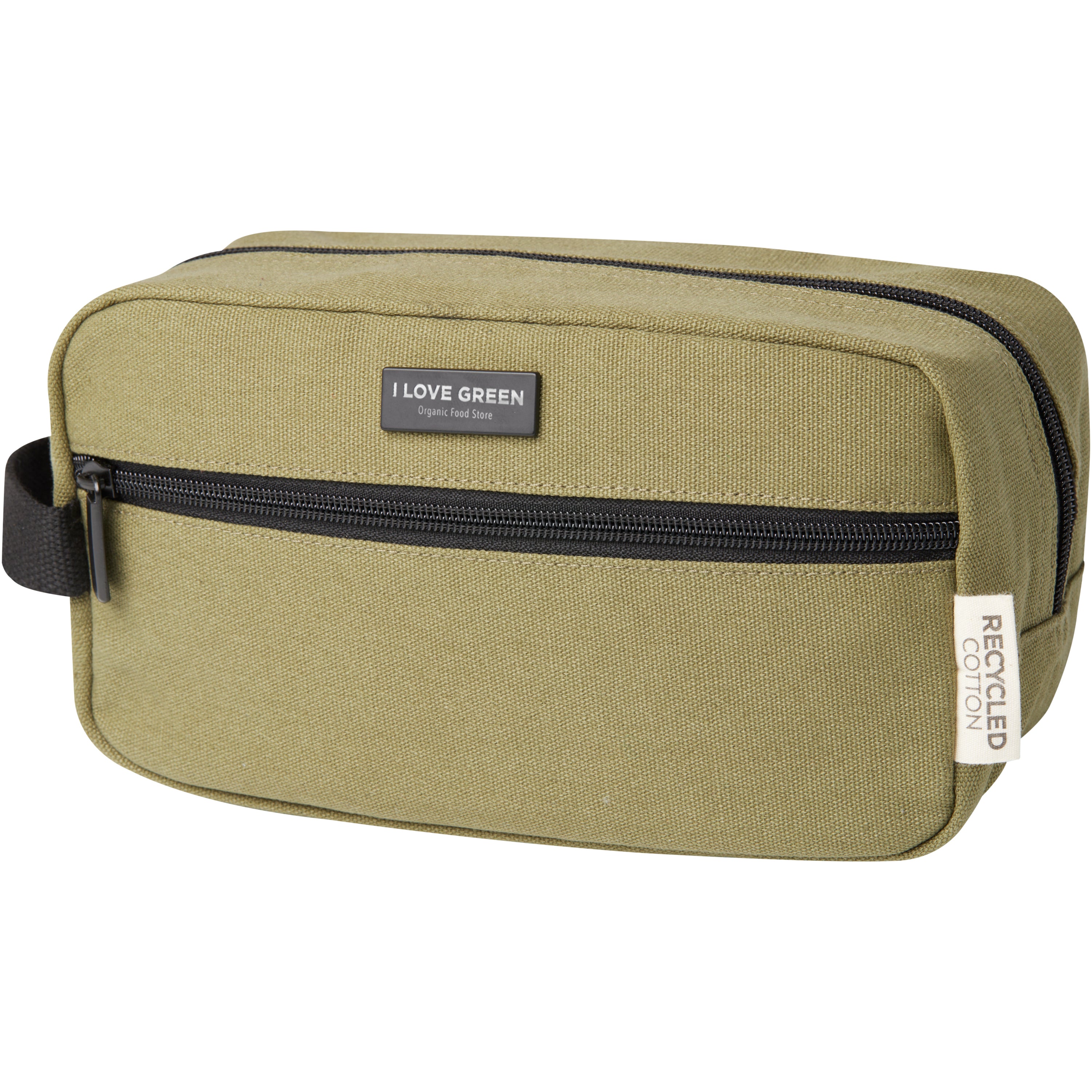 Joey Recycled Canvas Travel Wash Bag