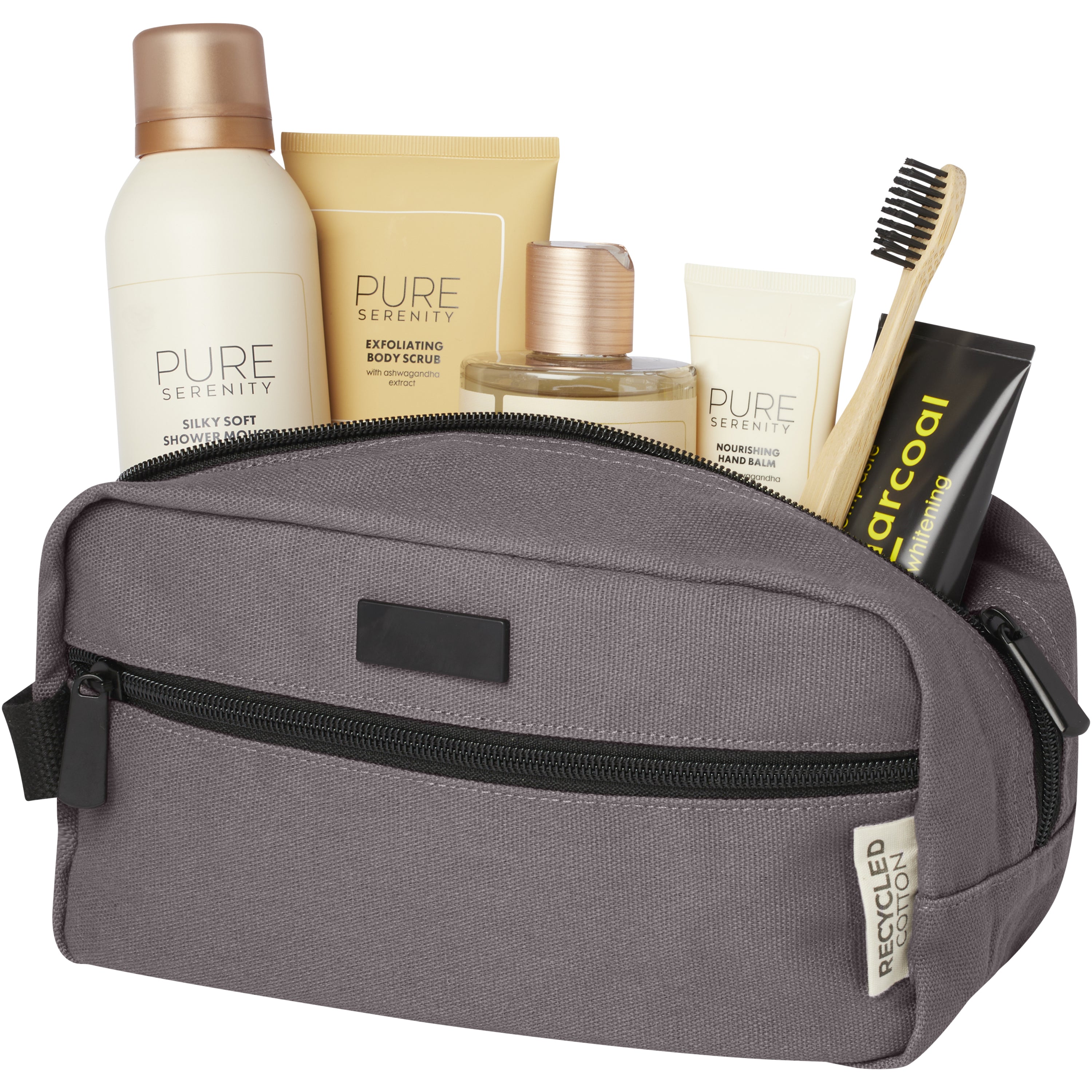 Joey Recycled Canvas Travel Wash Bag