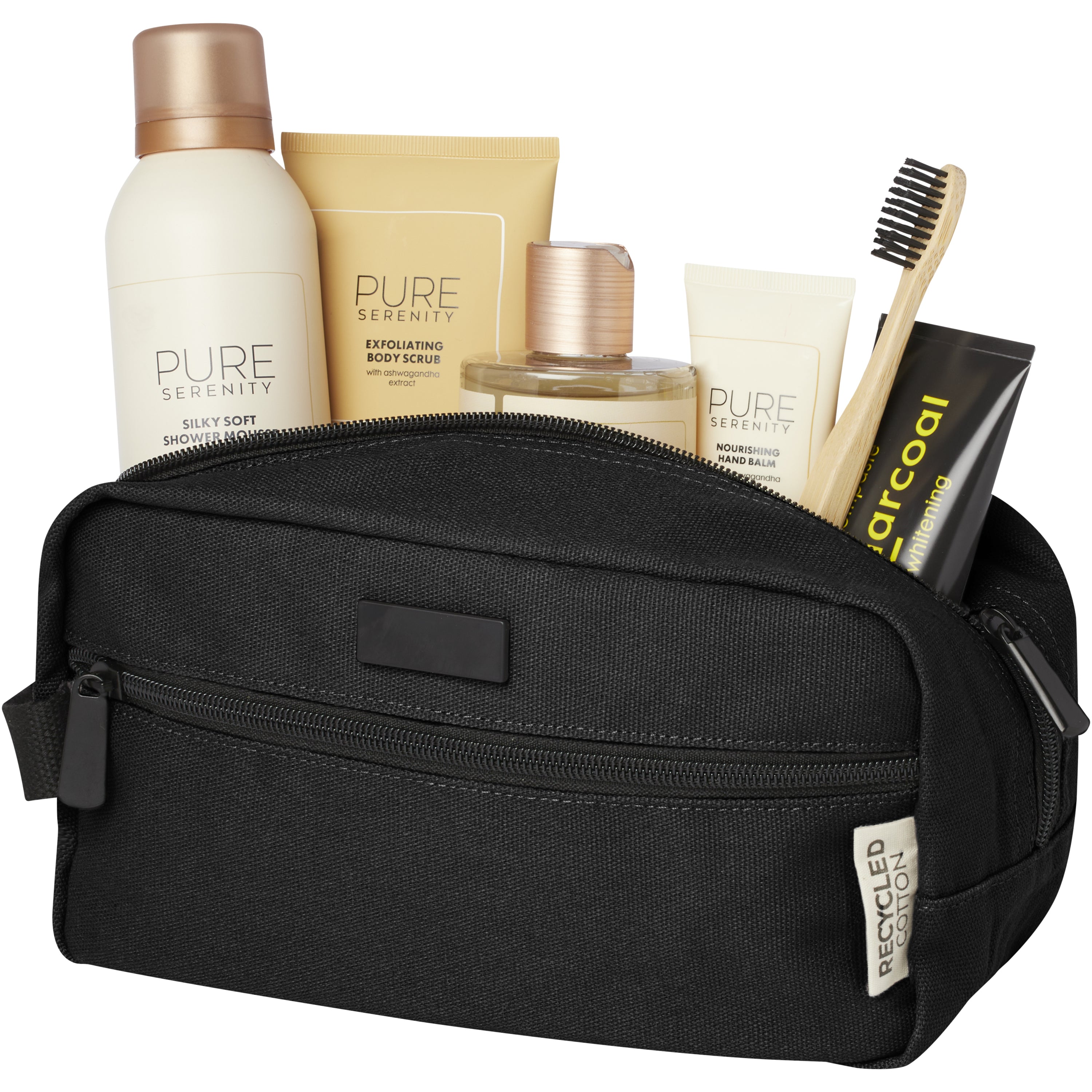Joey Recycled Canvas Travel Wash Bag