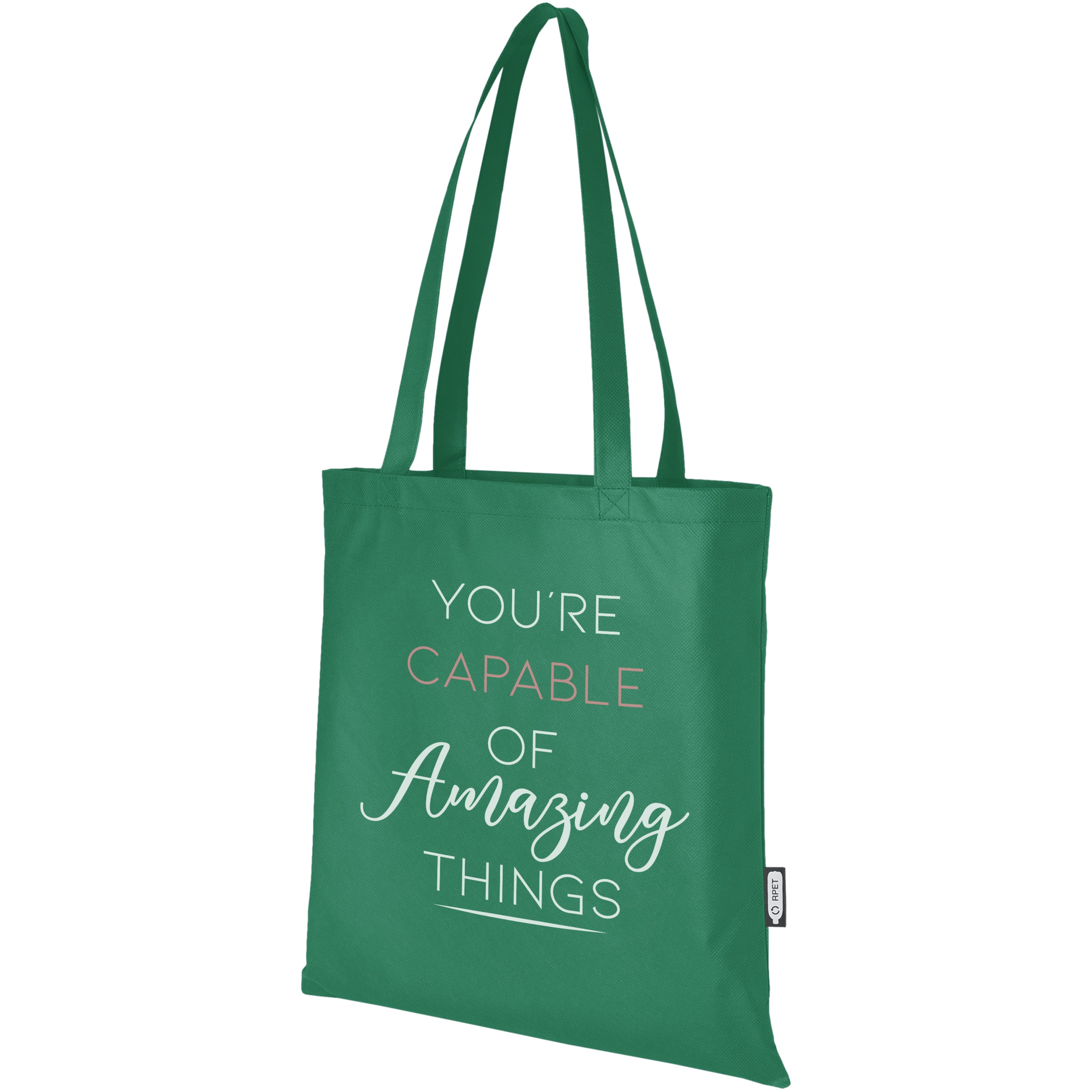 Zeus Recycled Non Woven Convention Tote Bag