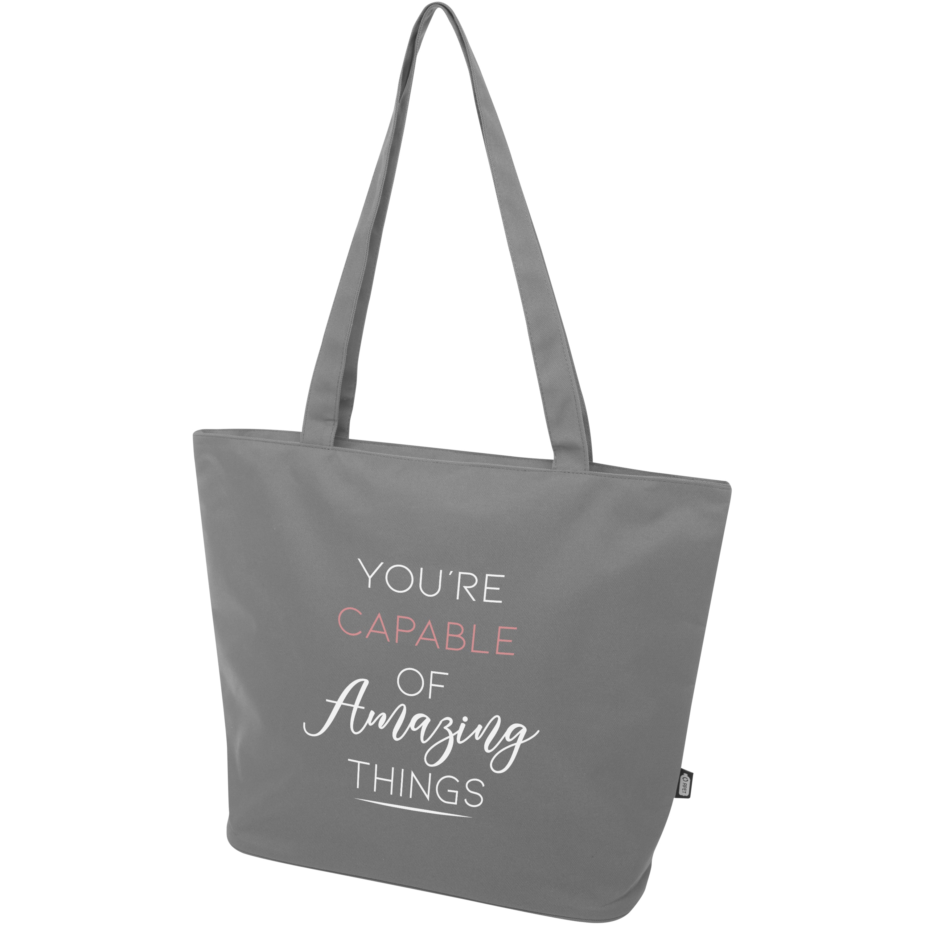 Panama Upcycled Zippered Tote Bag