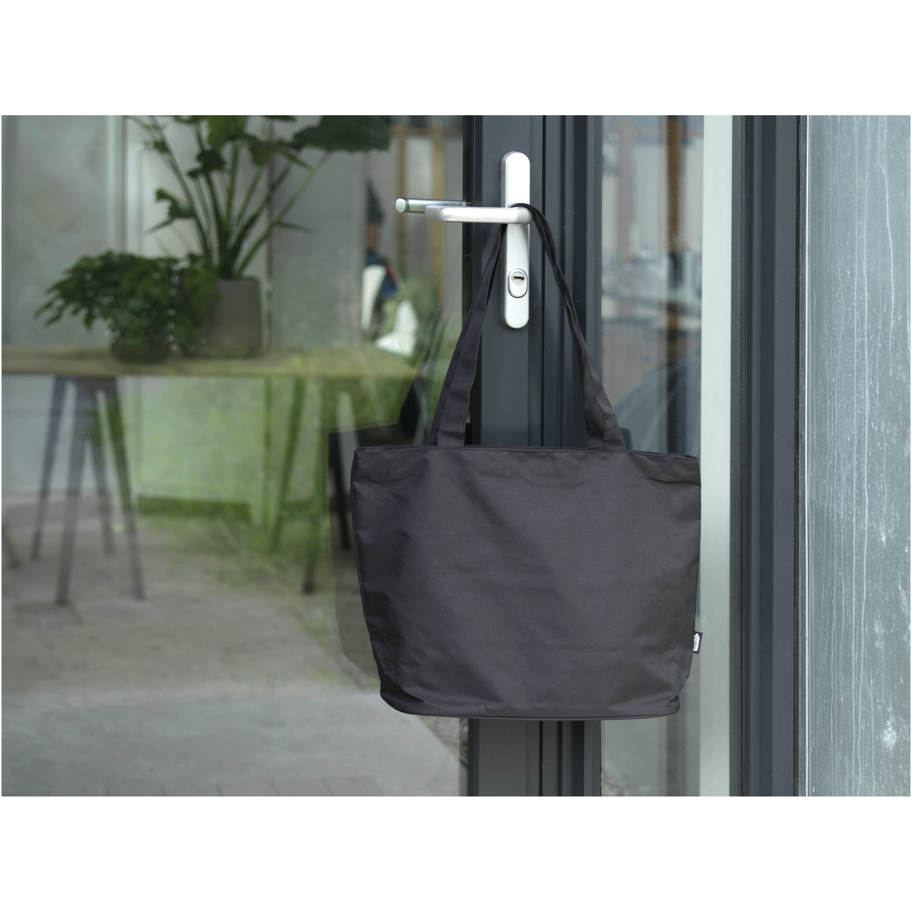 Panama Upcycled Zippered Tote Bag