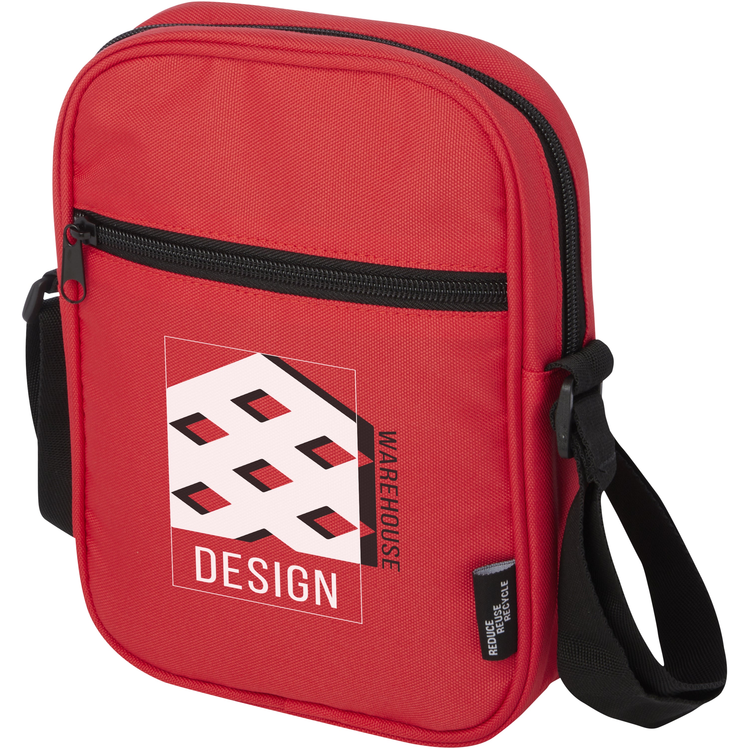 Water Repellent Recycled Polyester Crossbody Bag