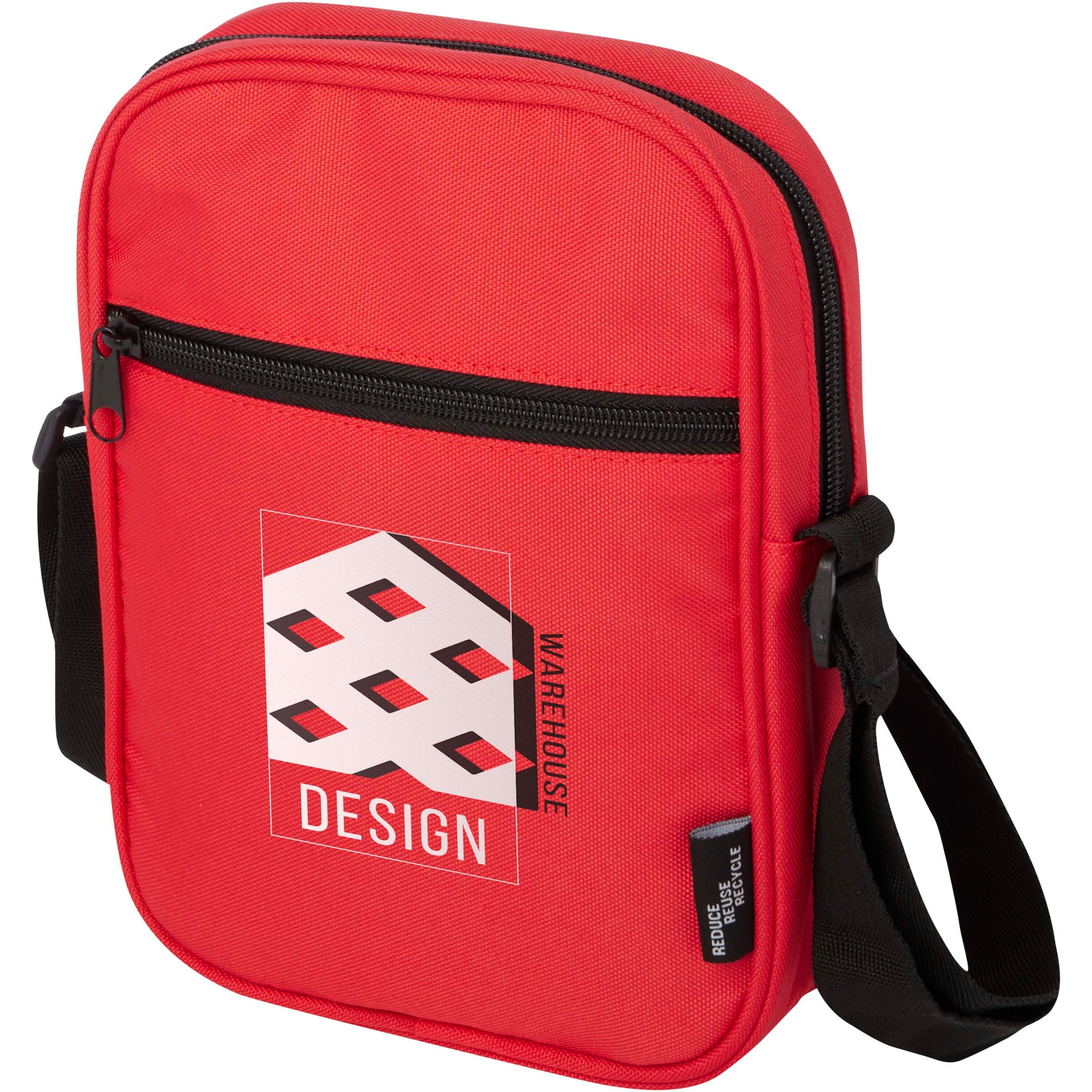 Water Repellent Recycled Polyester Crossbody Bag