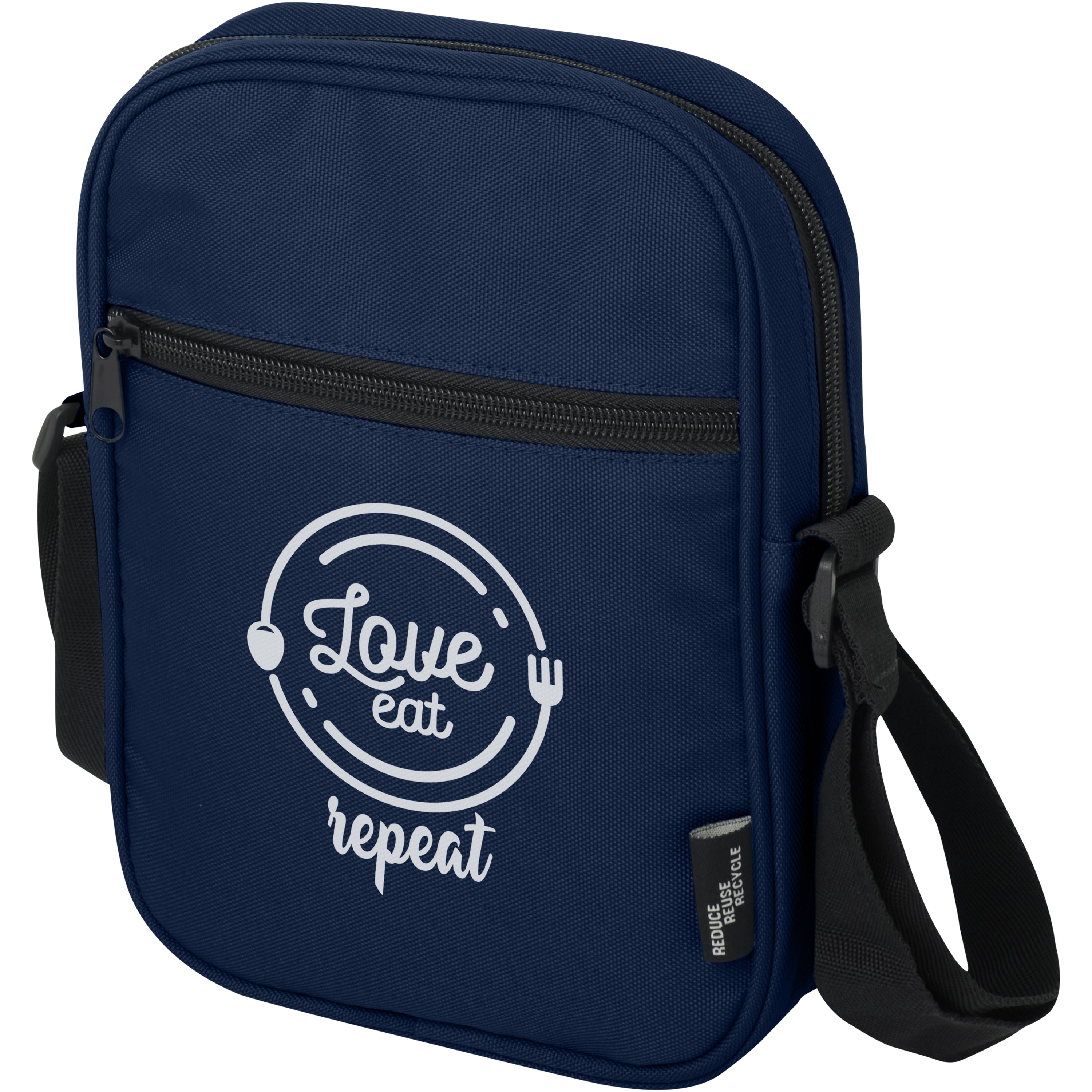 Water Repellent Recycled Polyester Crossbody Bag