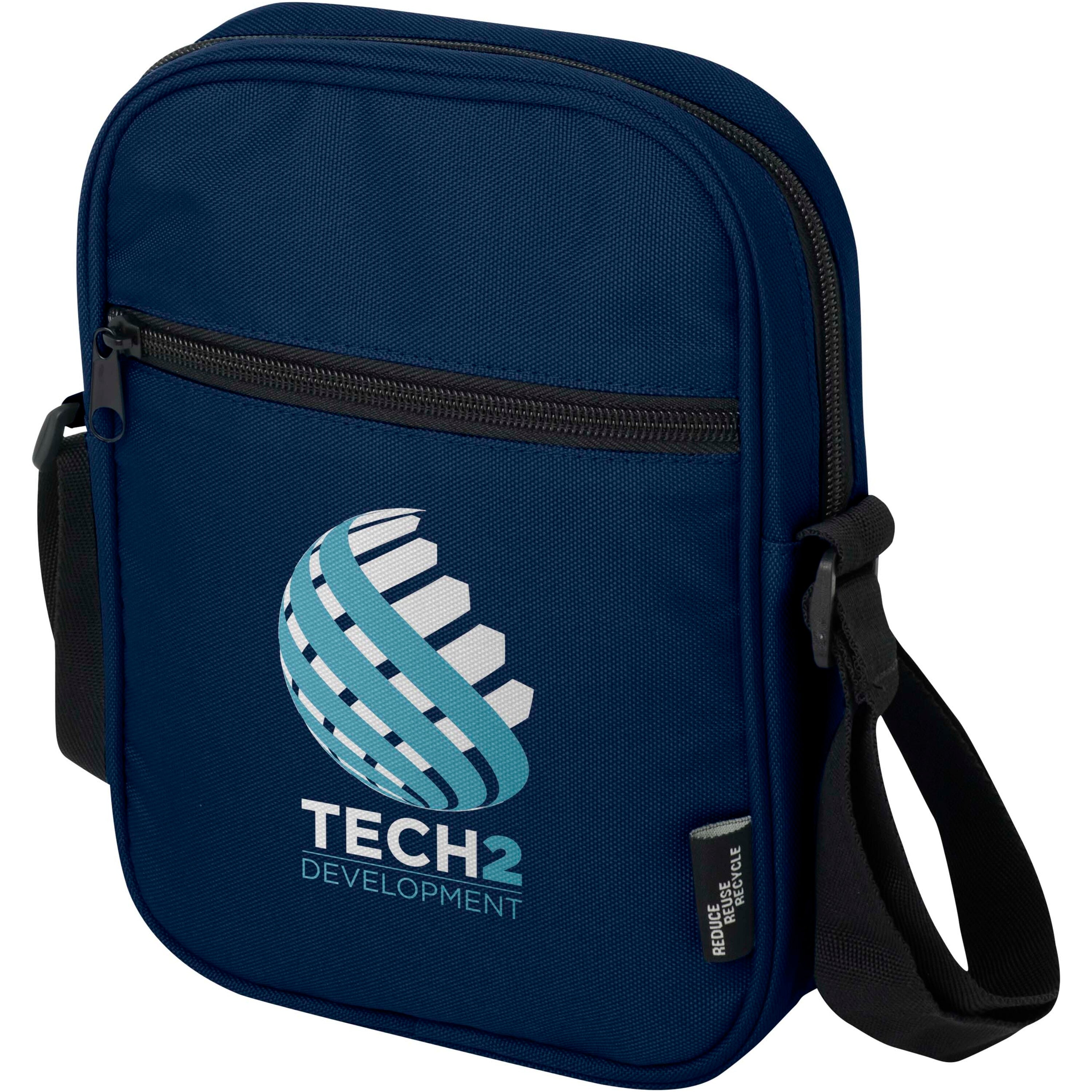Water Repellent Recycled Polyester Crossbody Bag