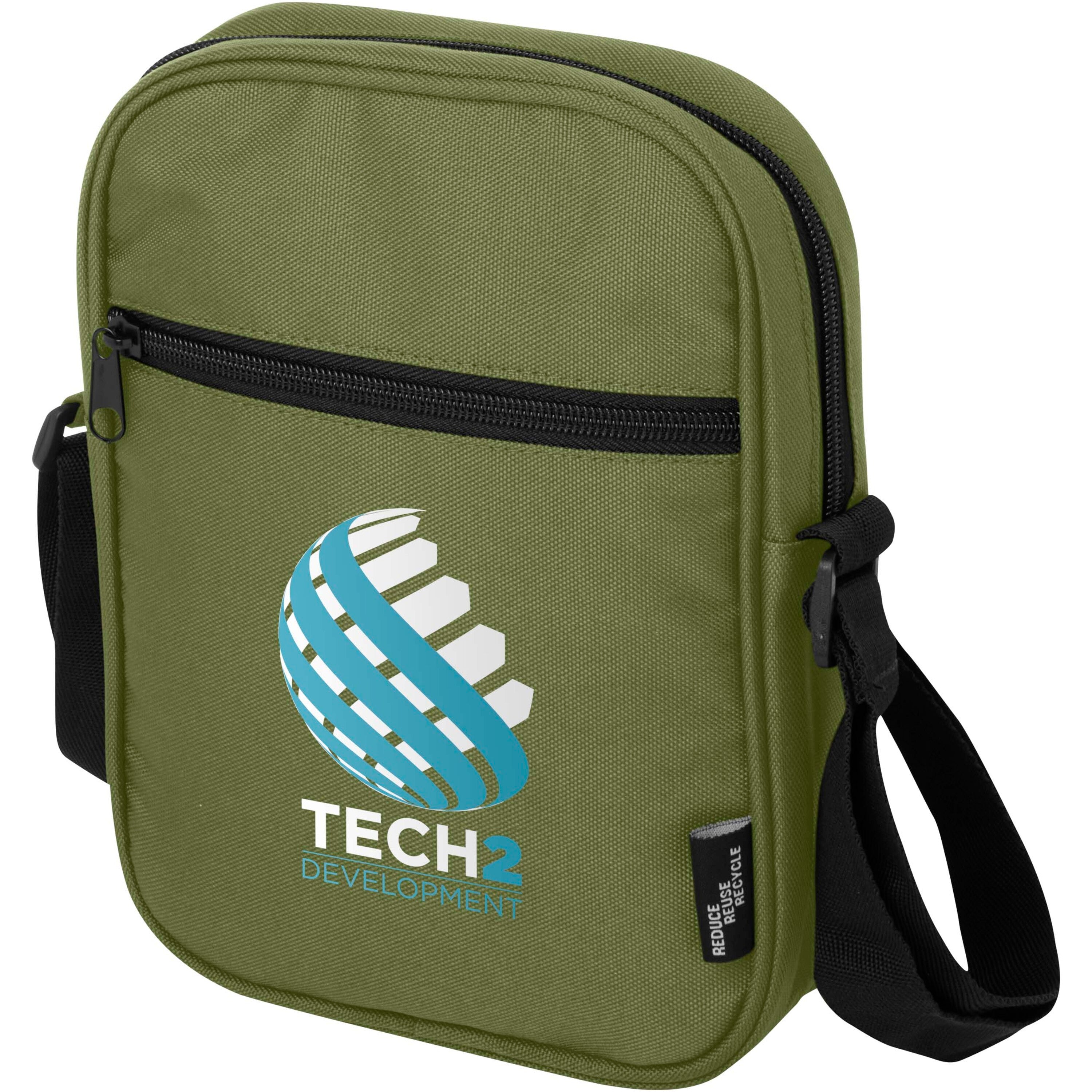Water Repellent Recycled Polyester Crossbody Bag