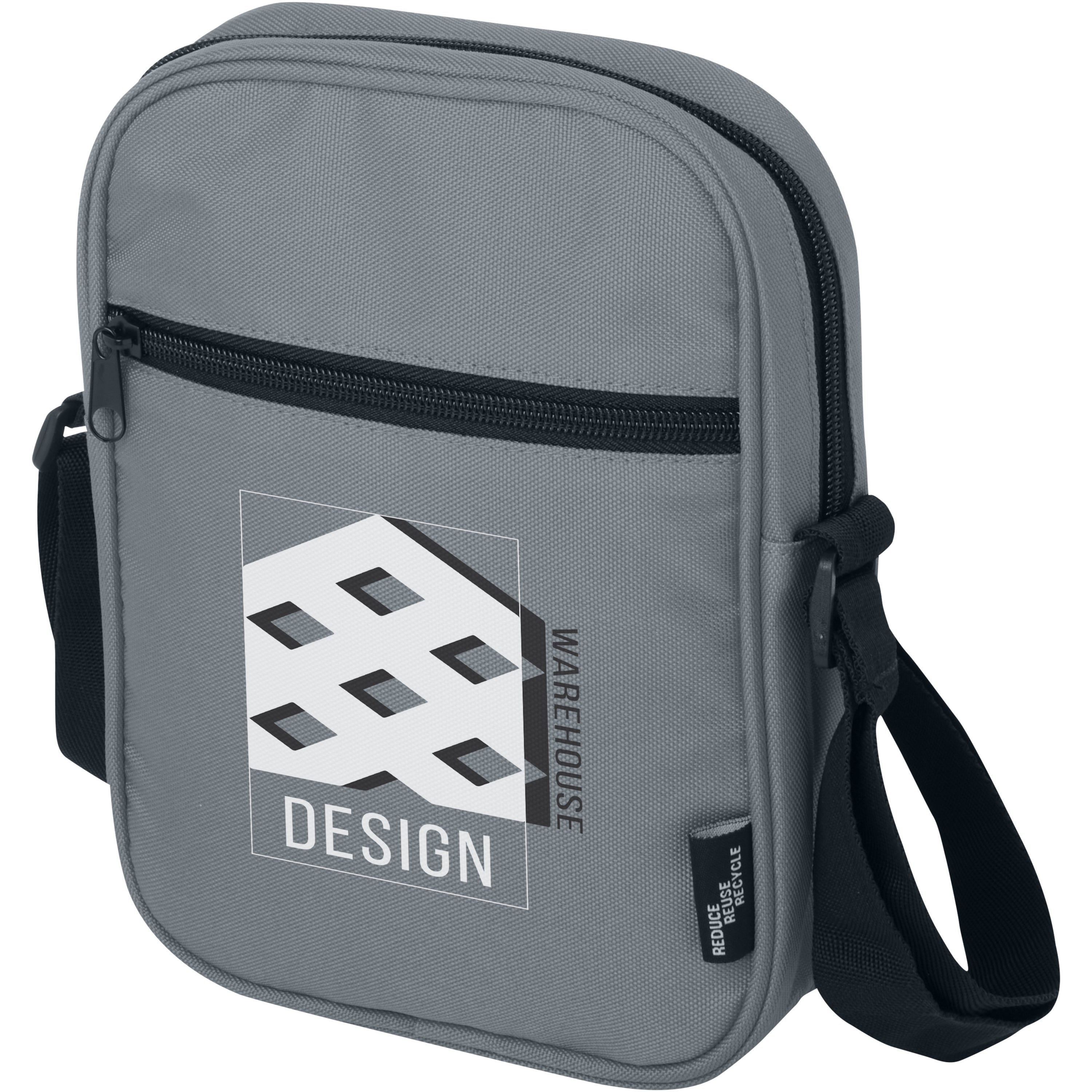 Water Repellent Recycled Polyester Crossbody Bag