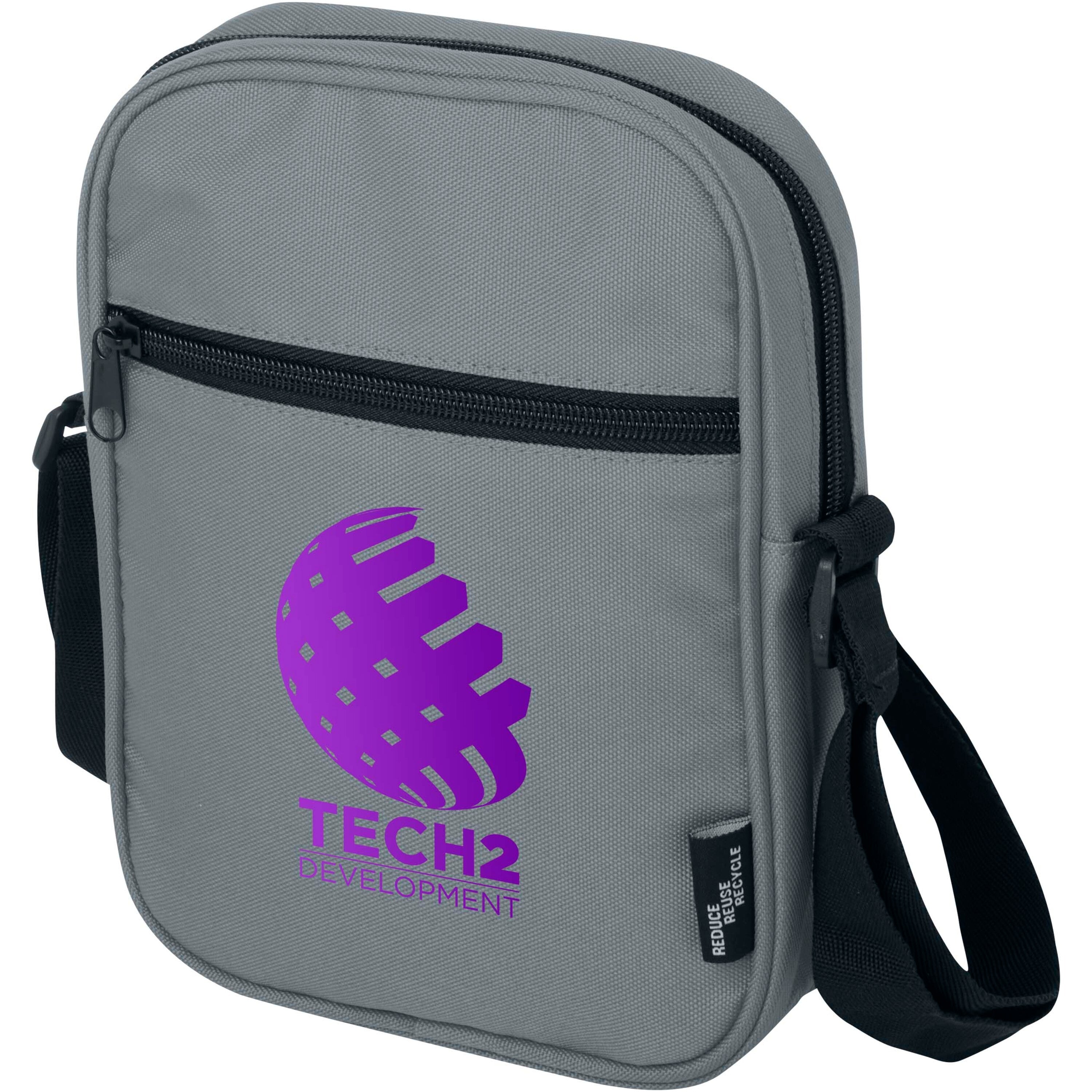 Water Repellent Recycled Polyester Crossbody Bag
