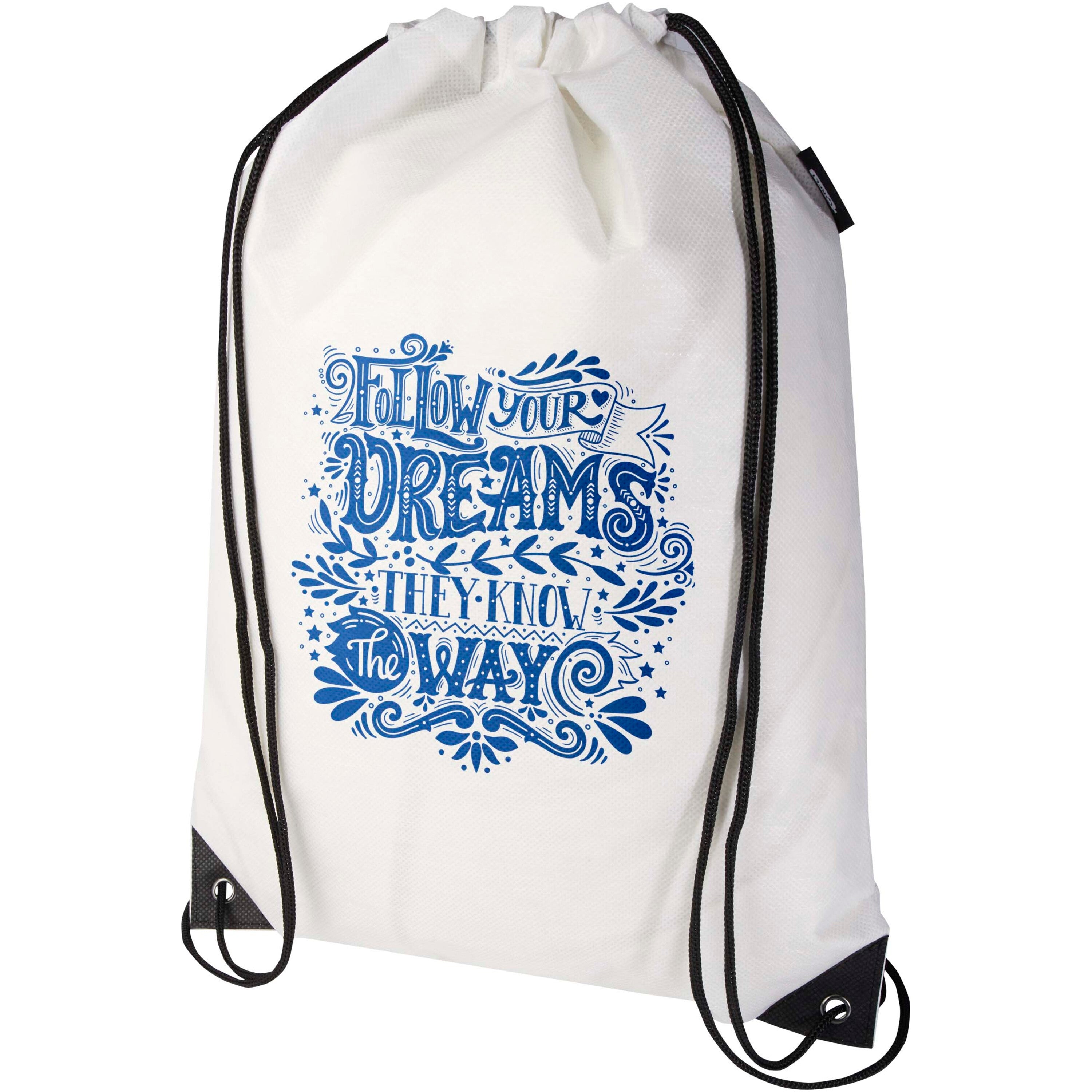 Evergreen GRS Certified Lightweight Drawstring Bag