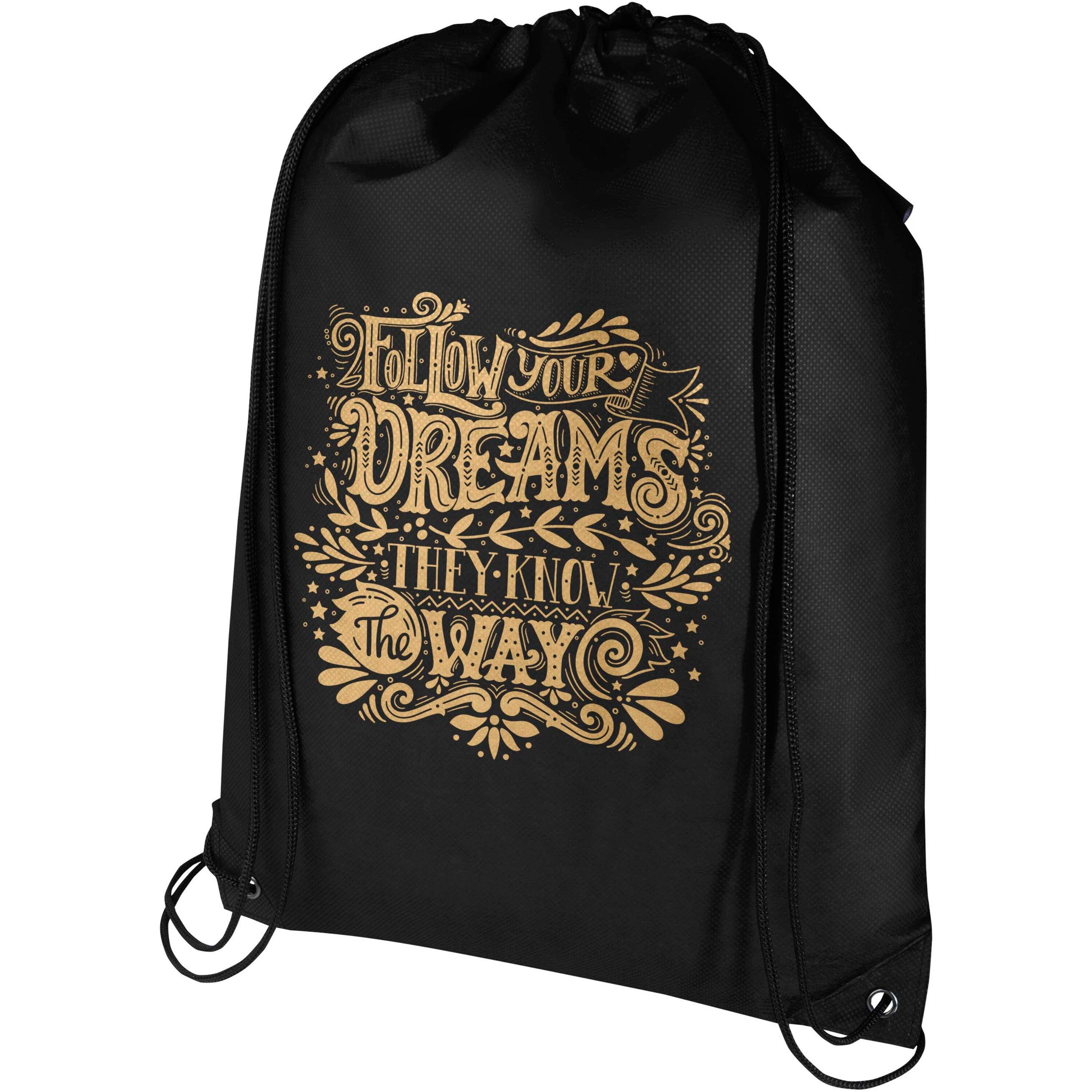Evergreen GRS Certified Lightweight Drawstring Bag