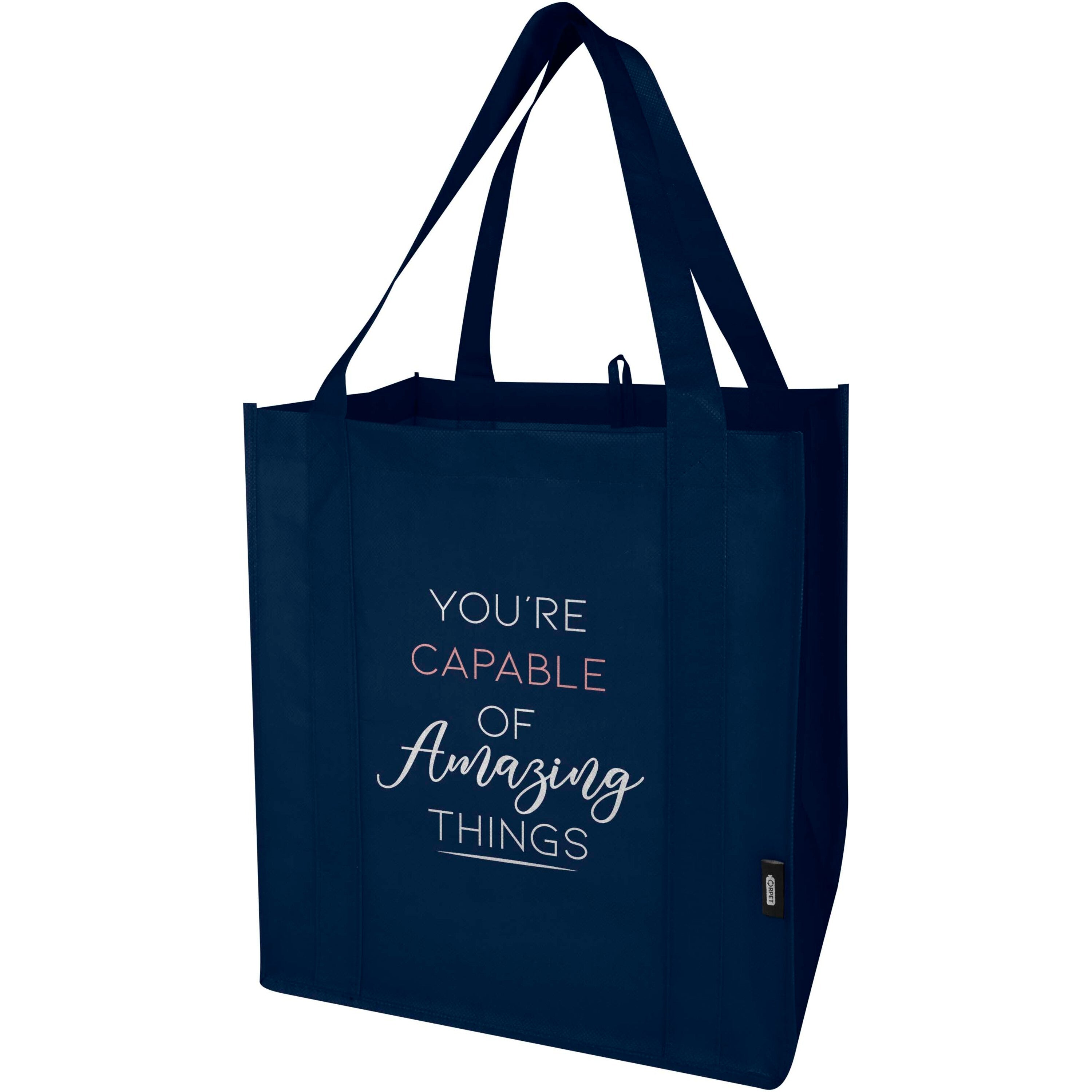 Recycled Polyester Bottom Board Tote