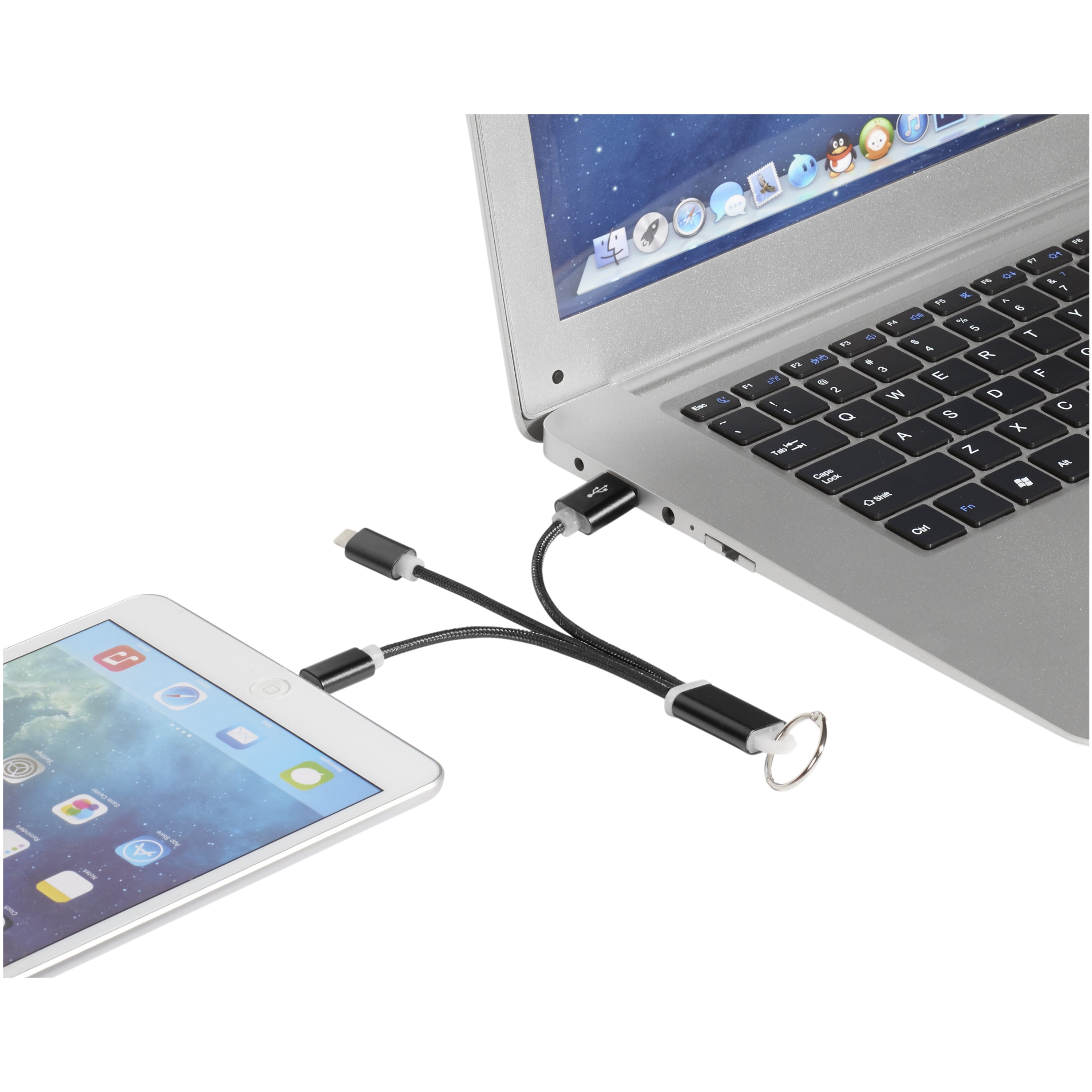 Tri Charging Cable Keyring