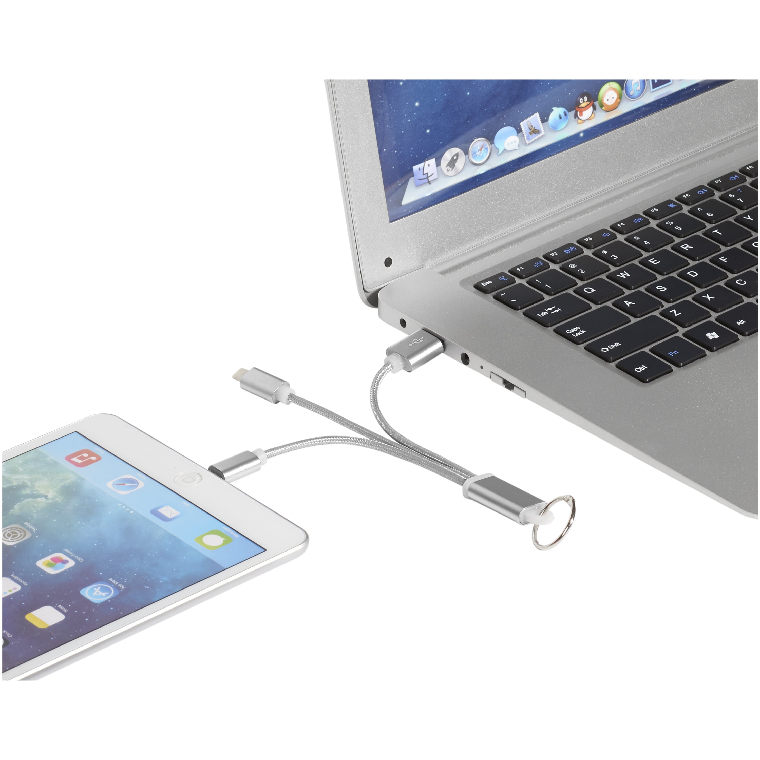 Tri Charging Cable Keyring