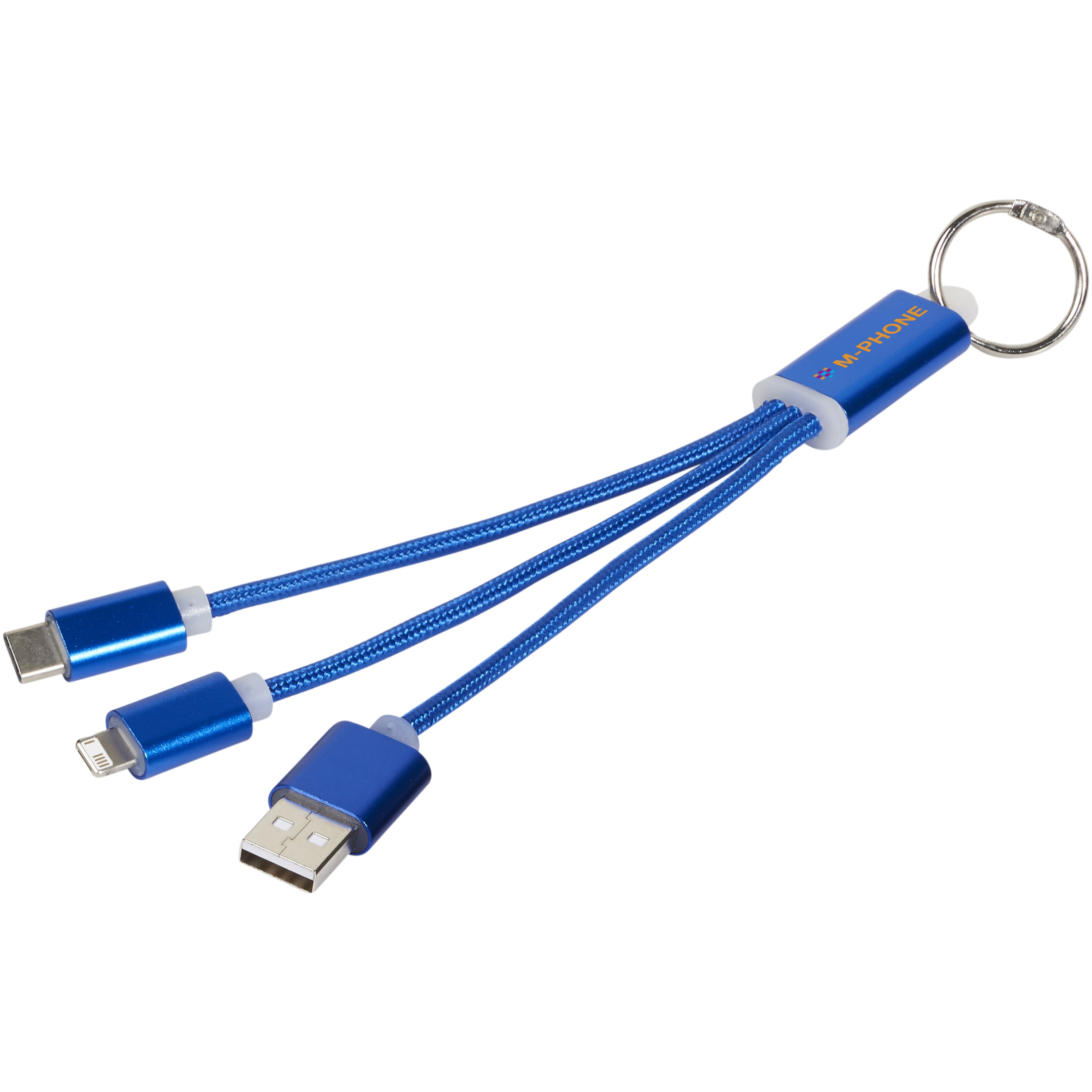 Tri Charging Cable Keyring