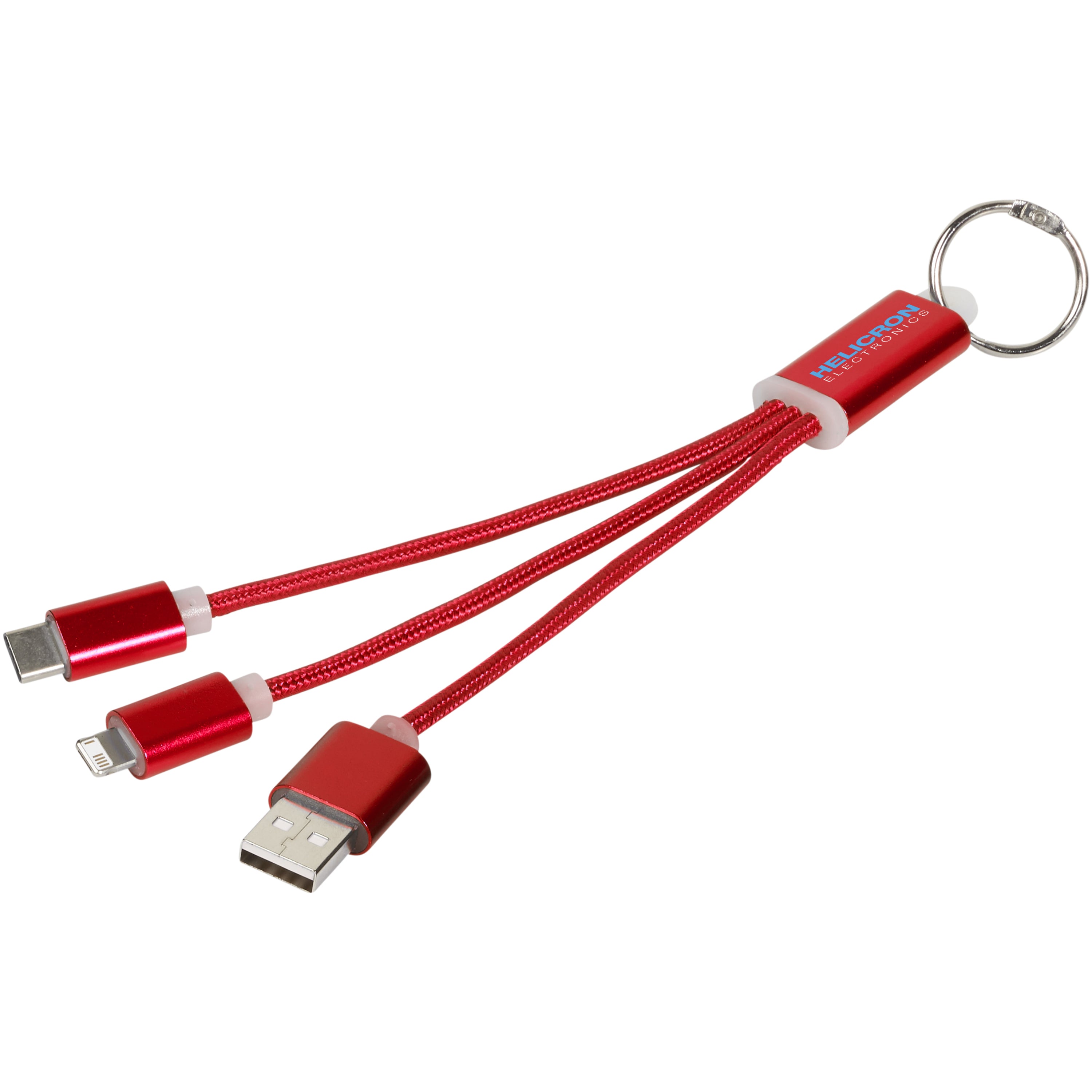 Tri Charging Cable Keyring