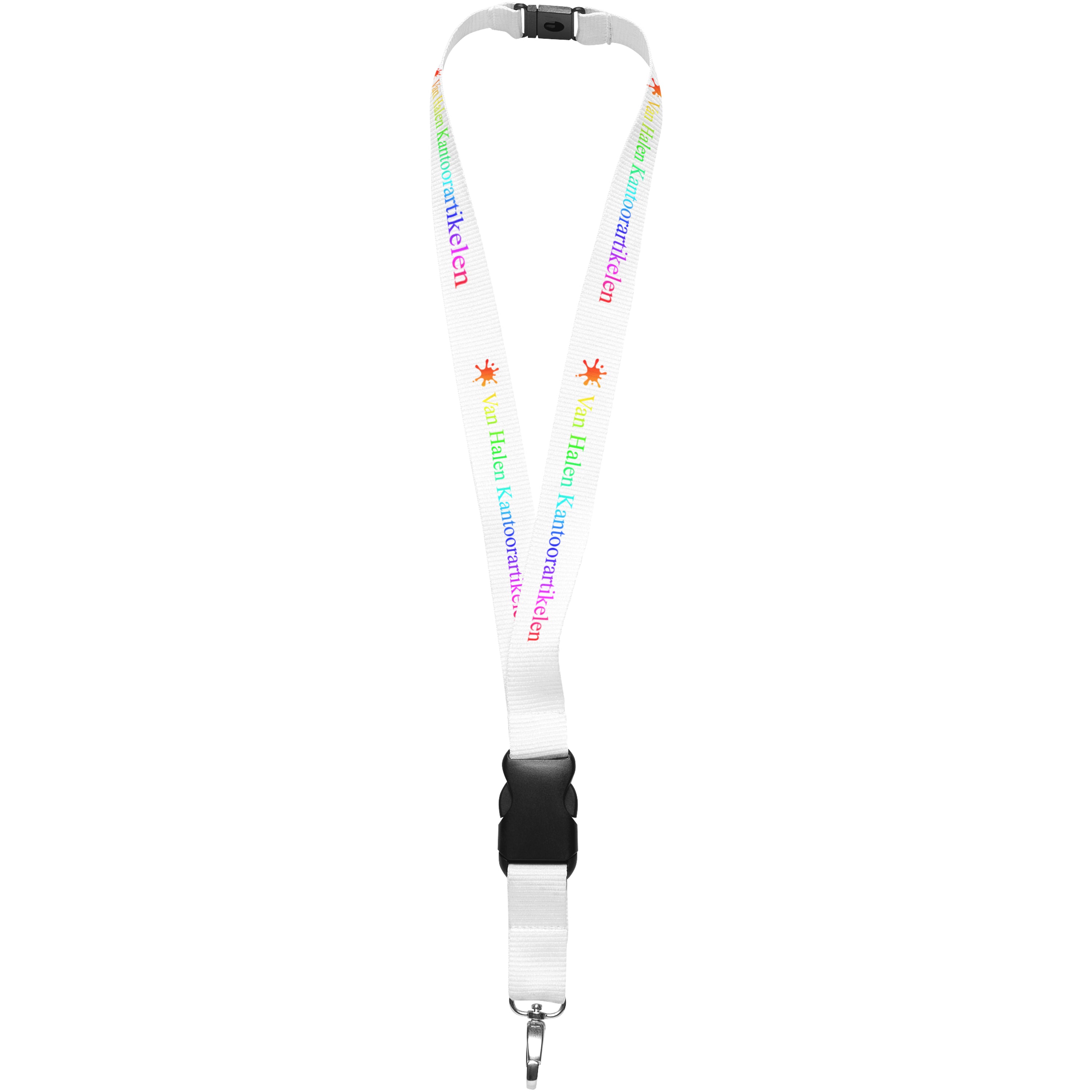 Detachable Buckle Breakaway Closure Lanyard