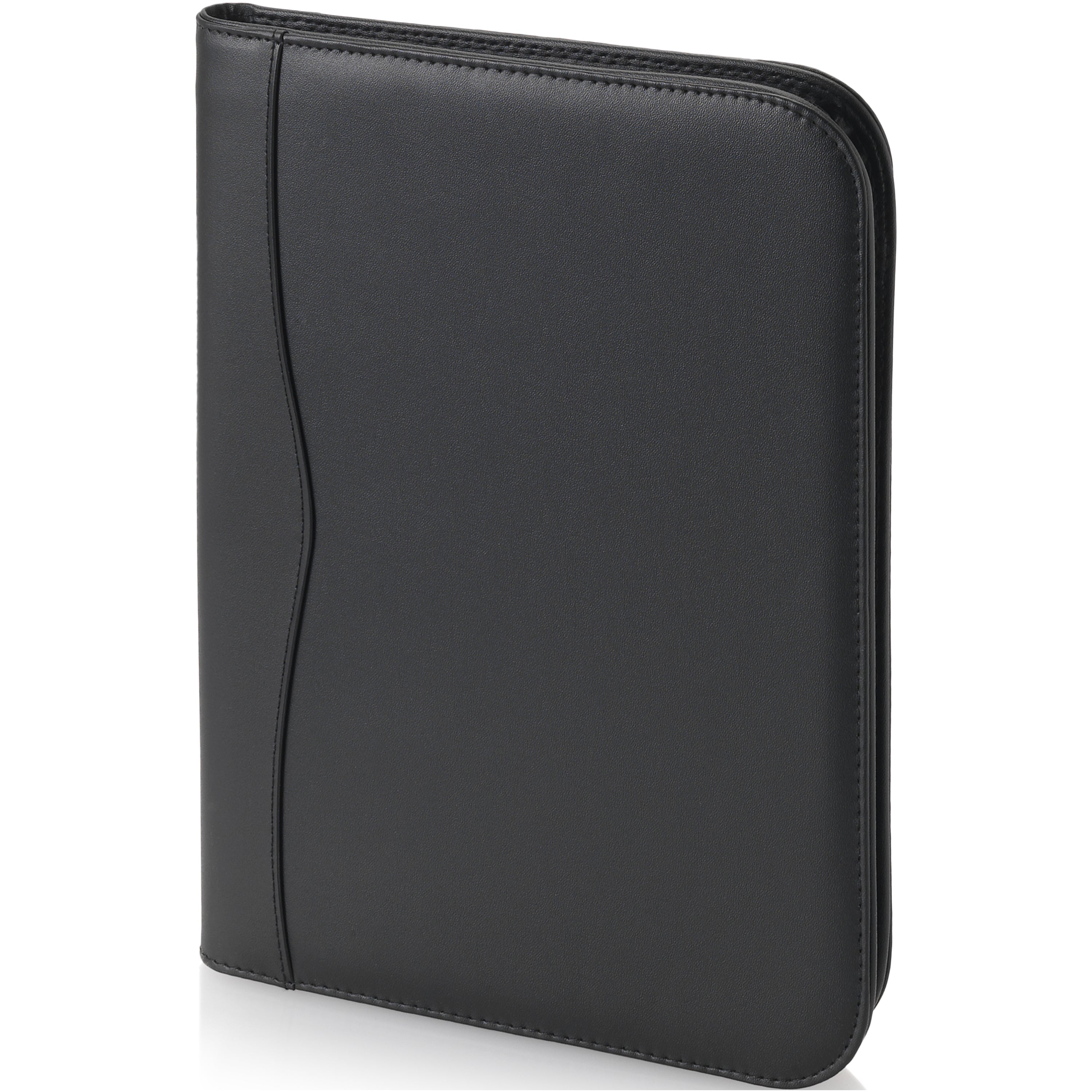 Ebony A4 Zippered Portfolio