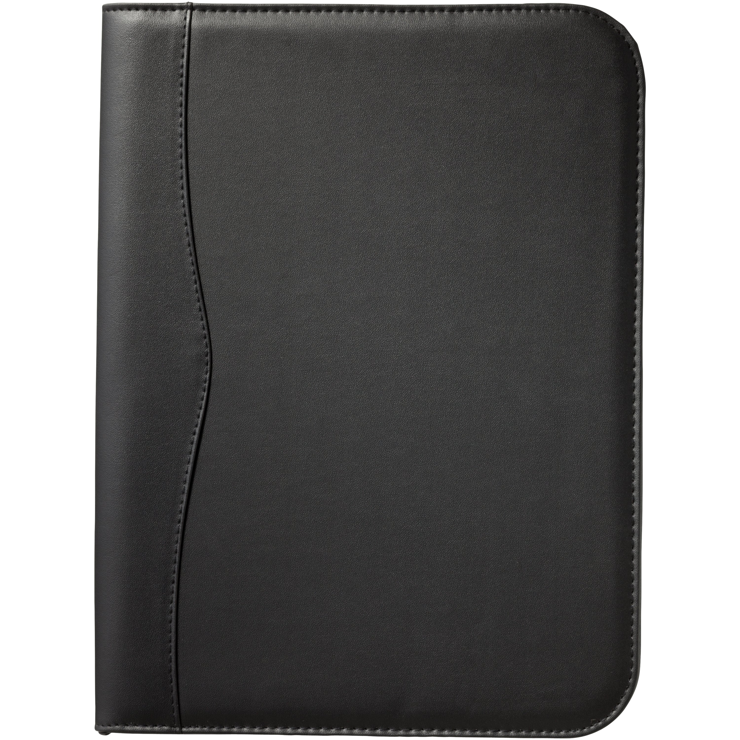 Ebony A4 Zippered Portfolio