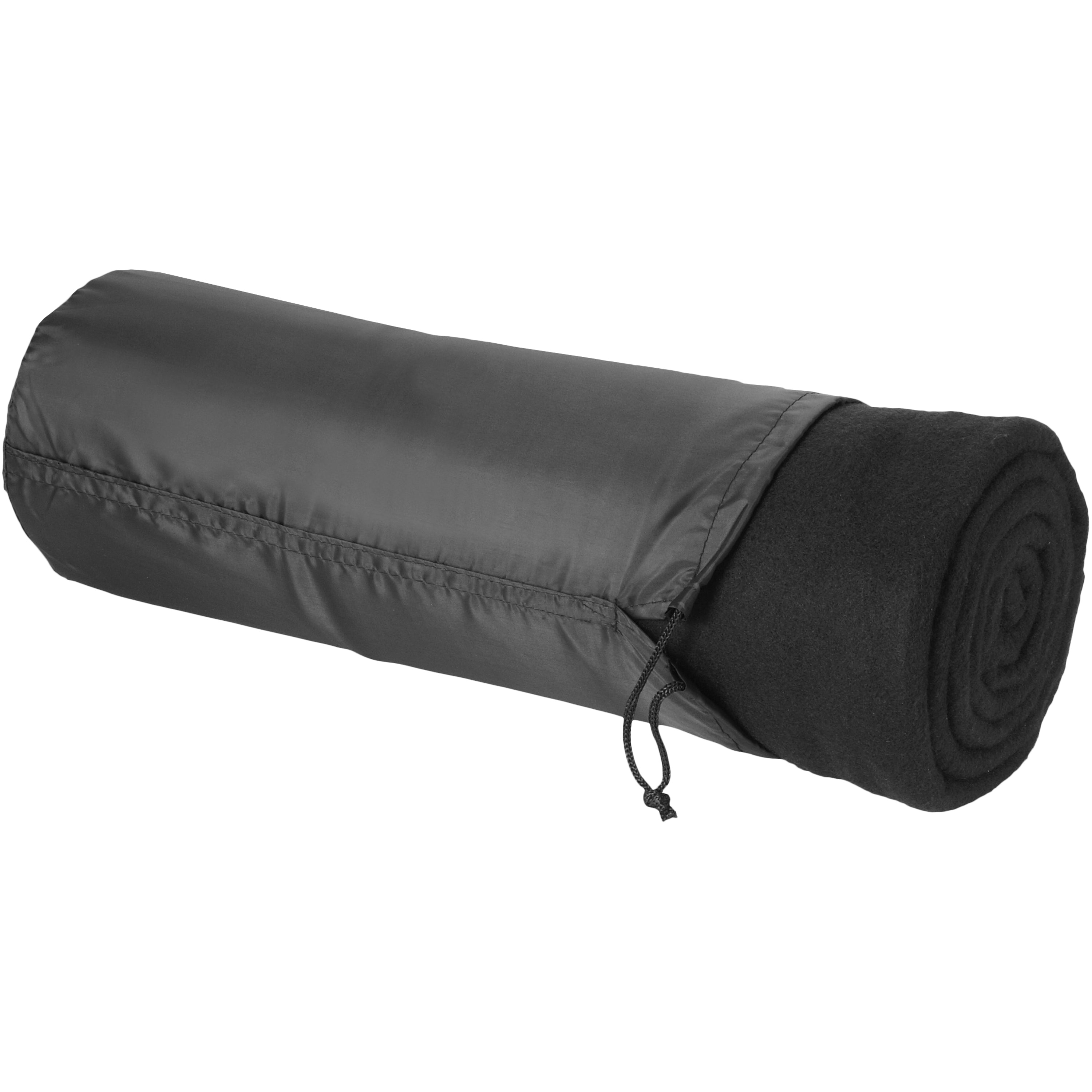 Polar Fleece Plaid Blanket and Carry Pouch