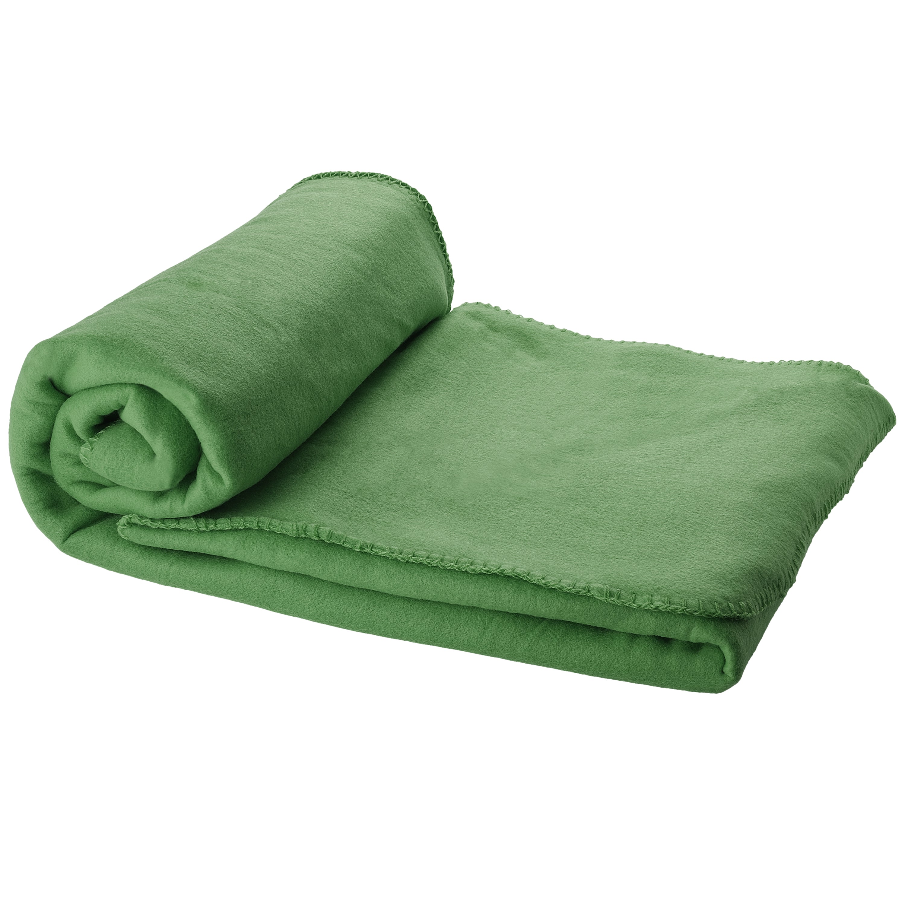 Polar Fleece Plaid Blanket and Carry Pouch