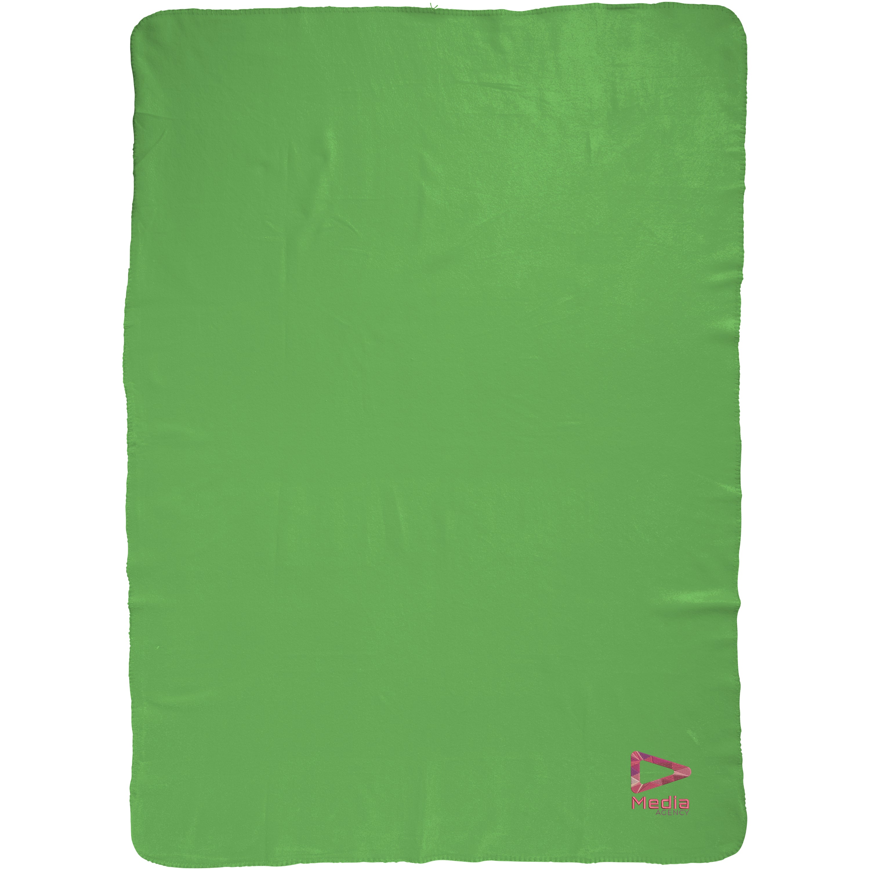 Polar Fleece Plaid Blanket and Carry Pouch