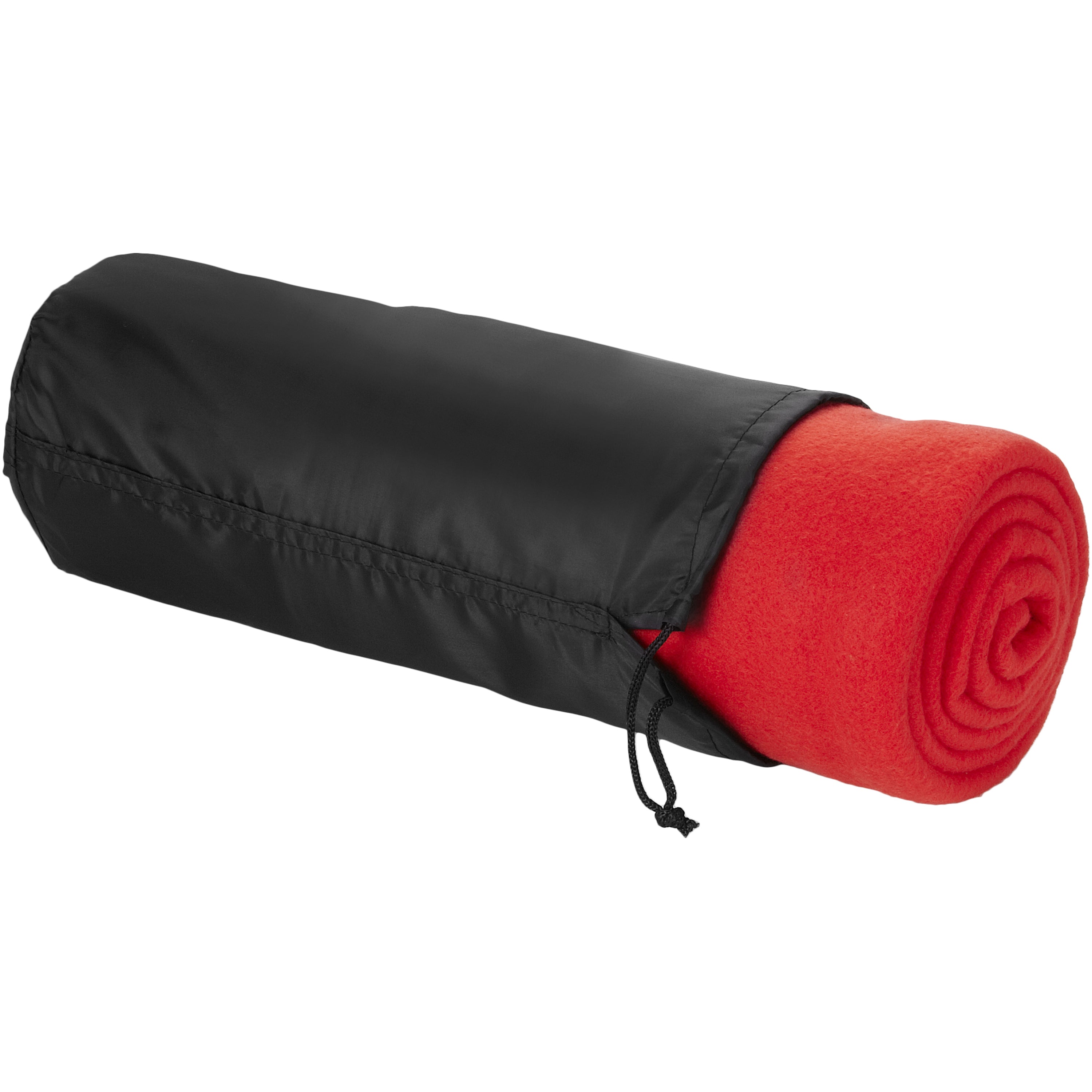 Polar Fleece Plaid Blanket and Carry Pouch
