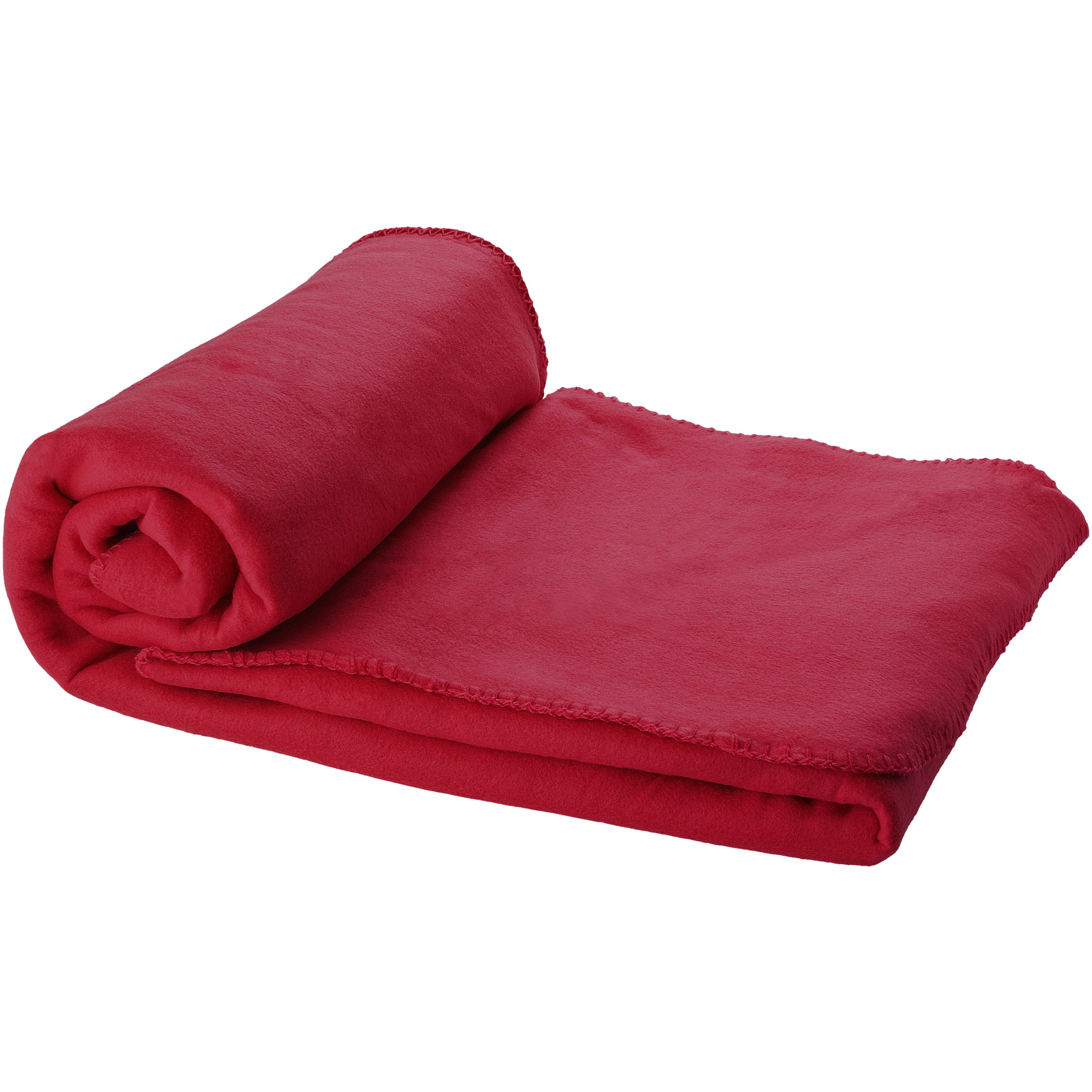 Polar Fleece Plaid Blanket and Carry Pouch