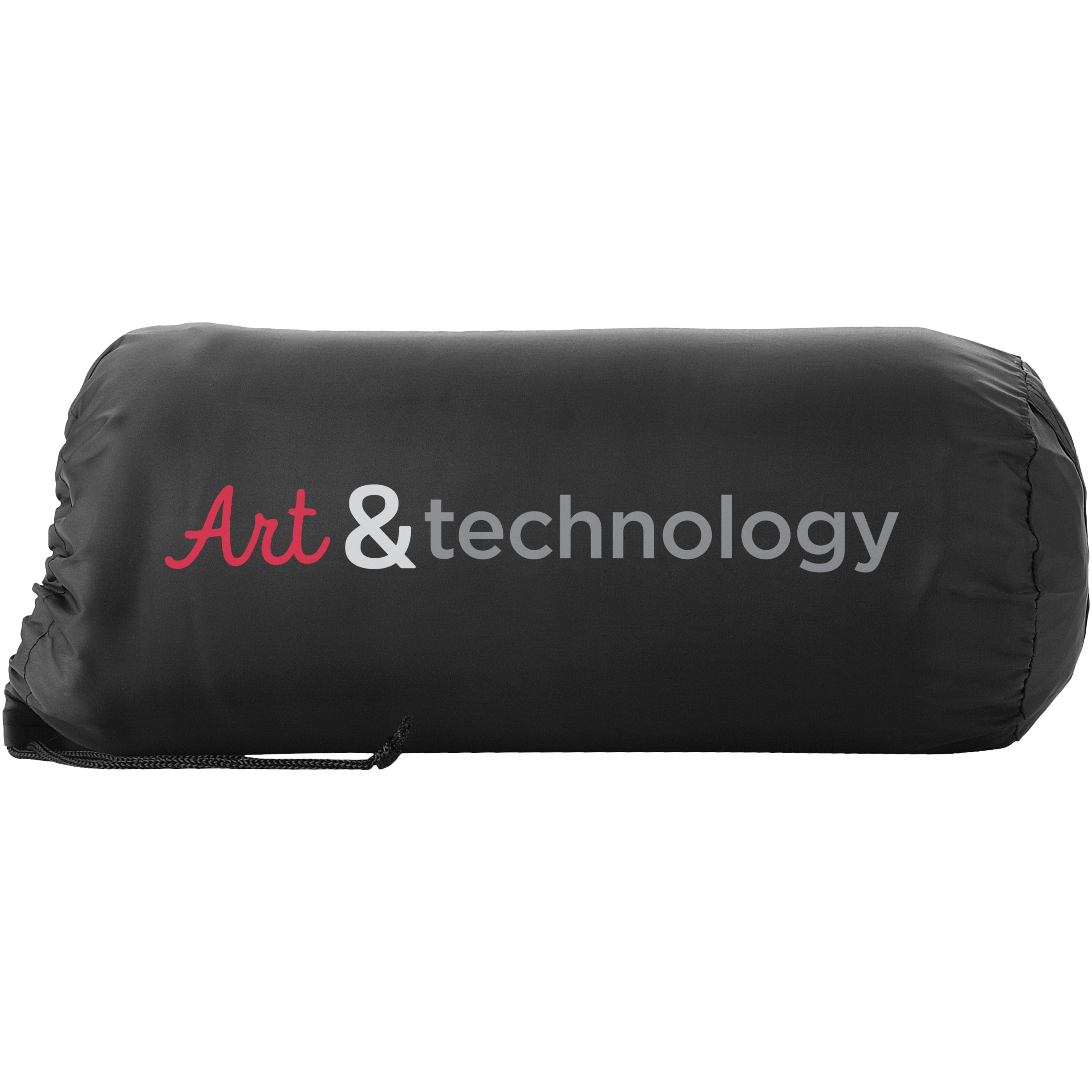 Polar Fleece Plaid Blanket and Carry Pouch