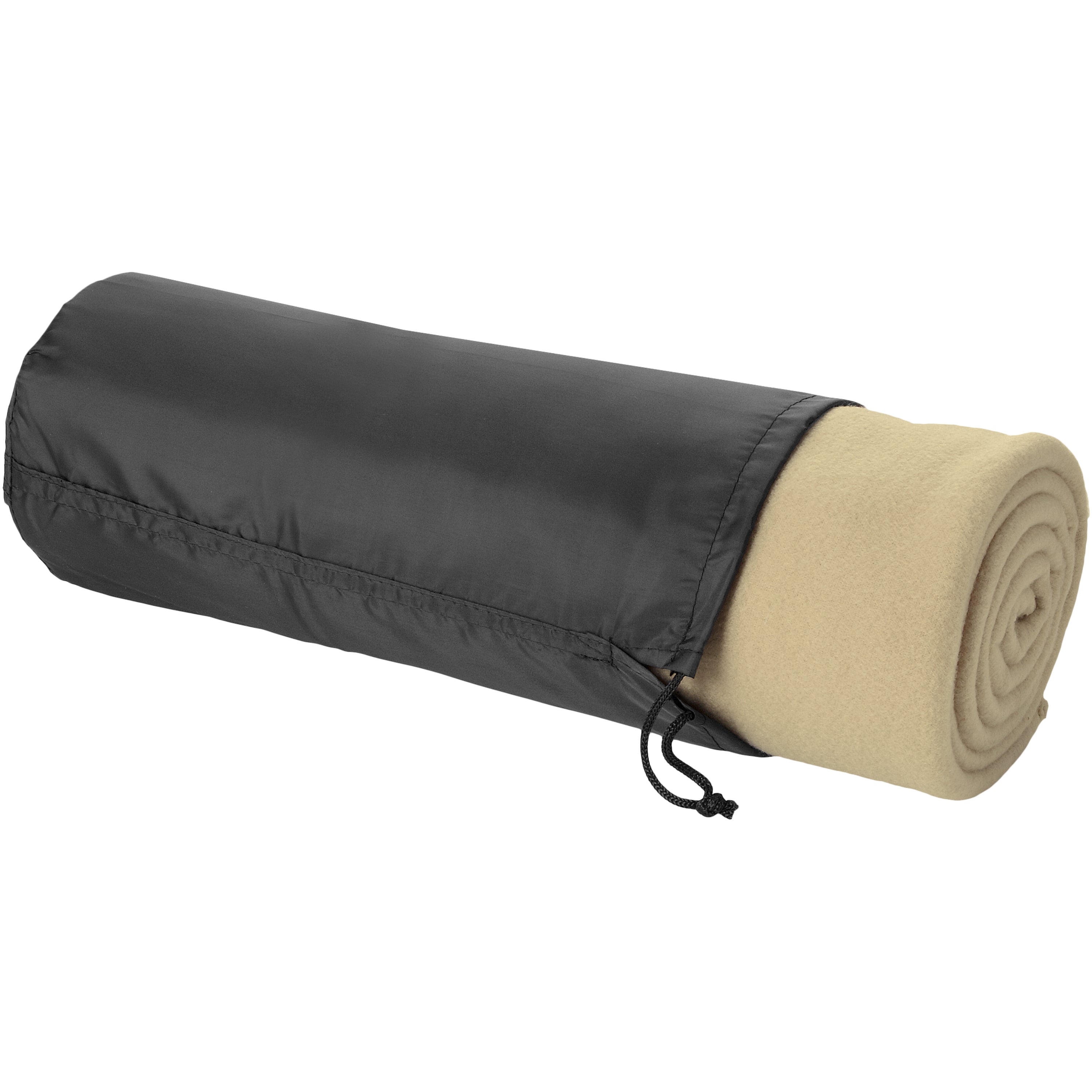 Polar Fleece Plaid Blanket and Carry Pouch