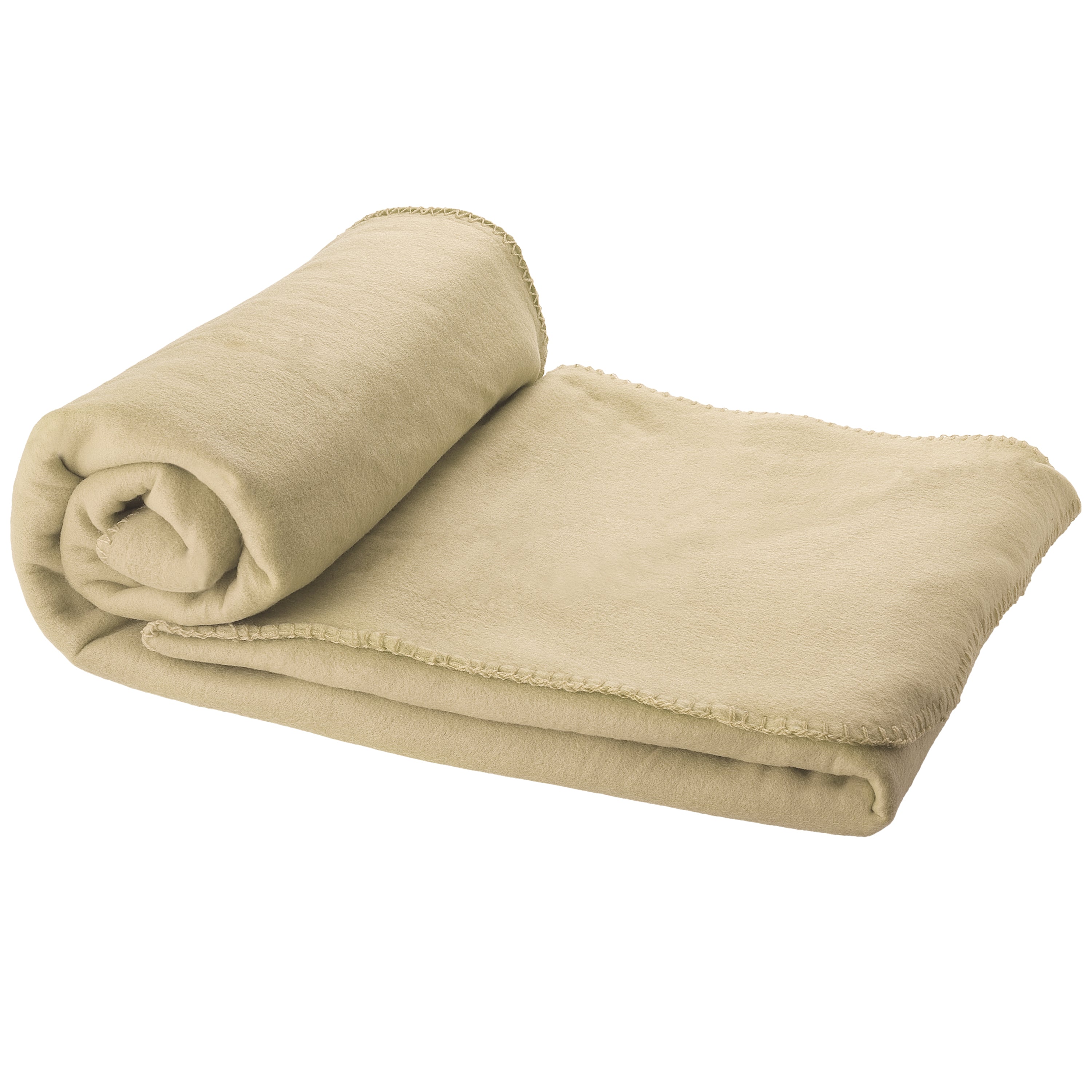 Polar Fleece Plaid Blanket and Carry Pouch