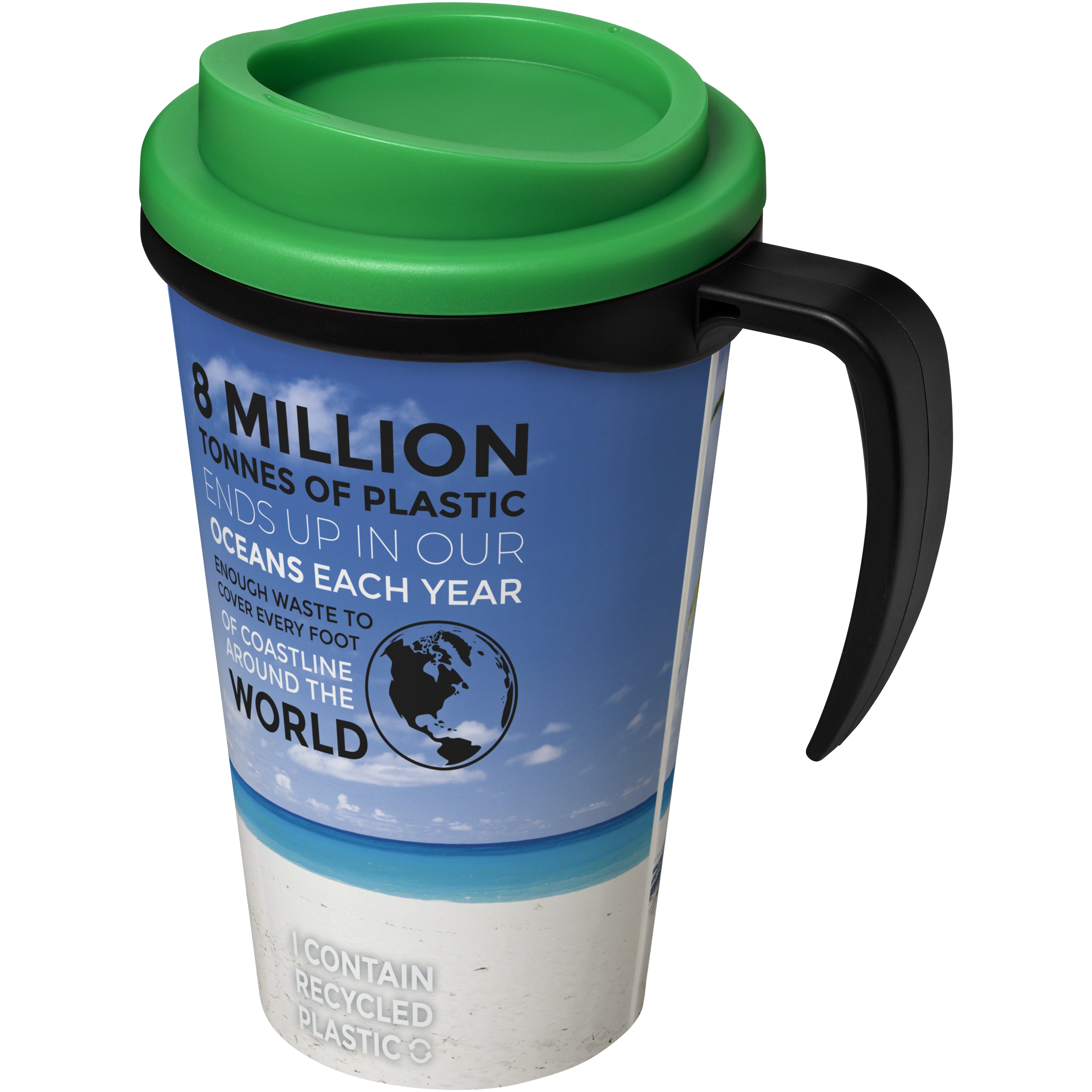 Grande Recycled Plastic Insulated Mug