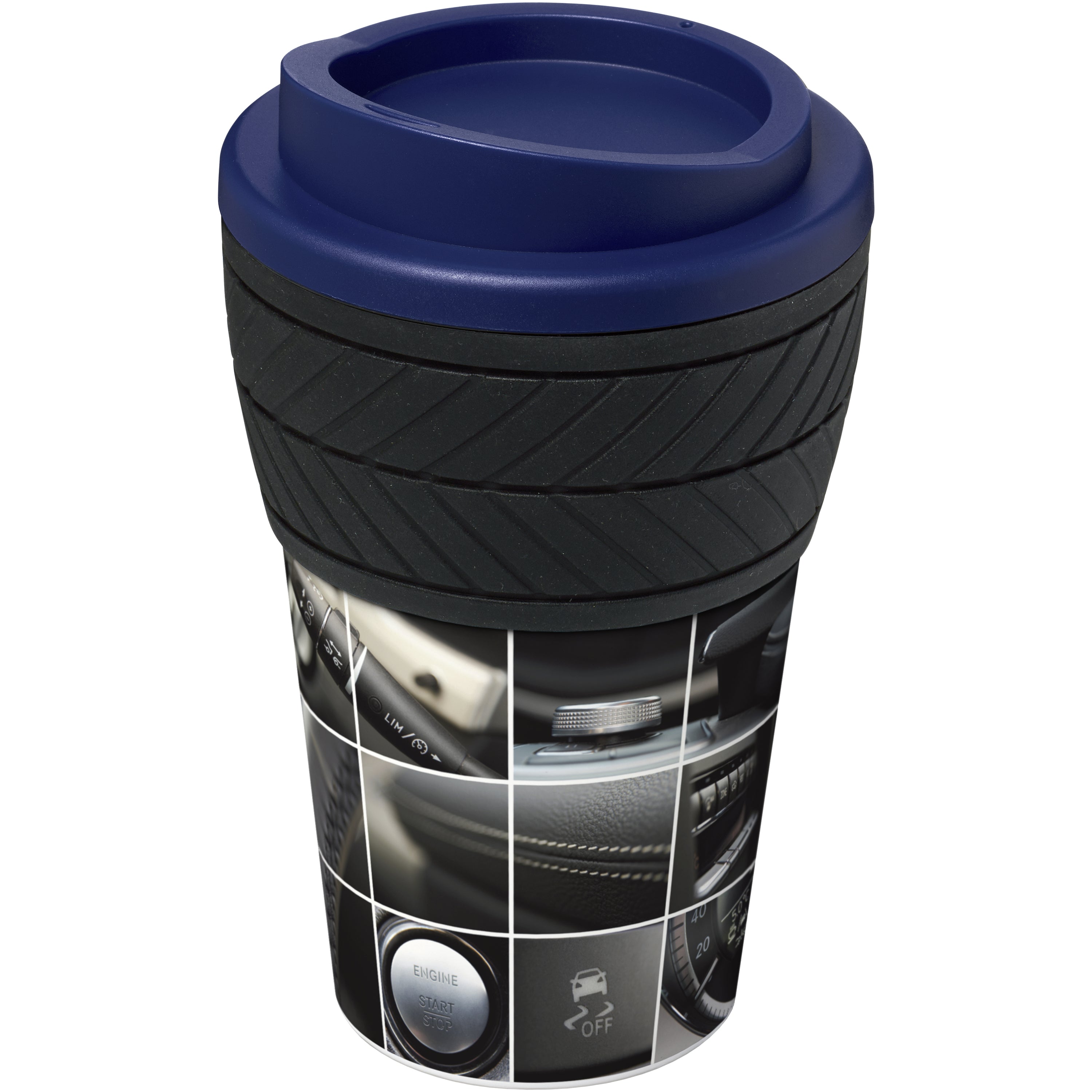 Brite-Americano Tyre 350ml Insulated Tumbler