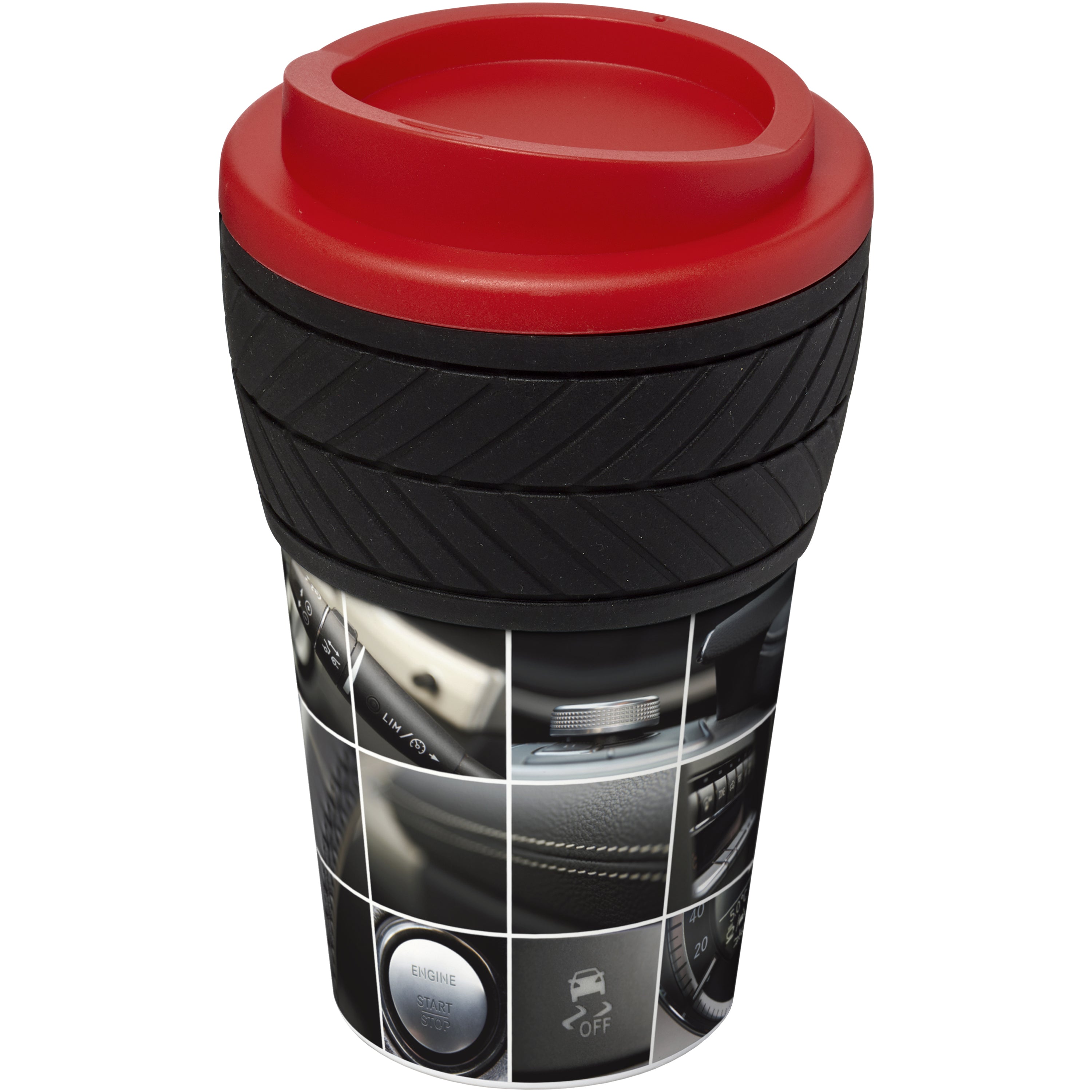 Brite-Americano Tyre 350ml Insulated Tumbler