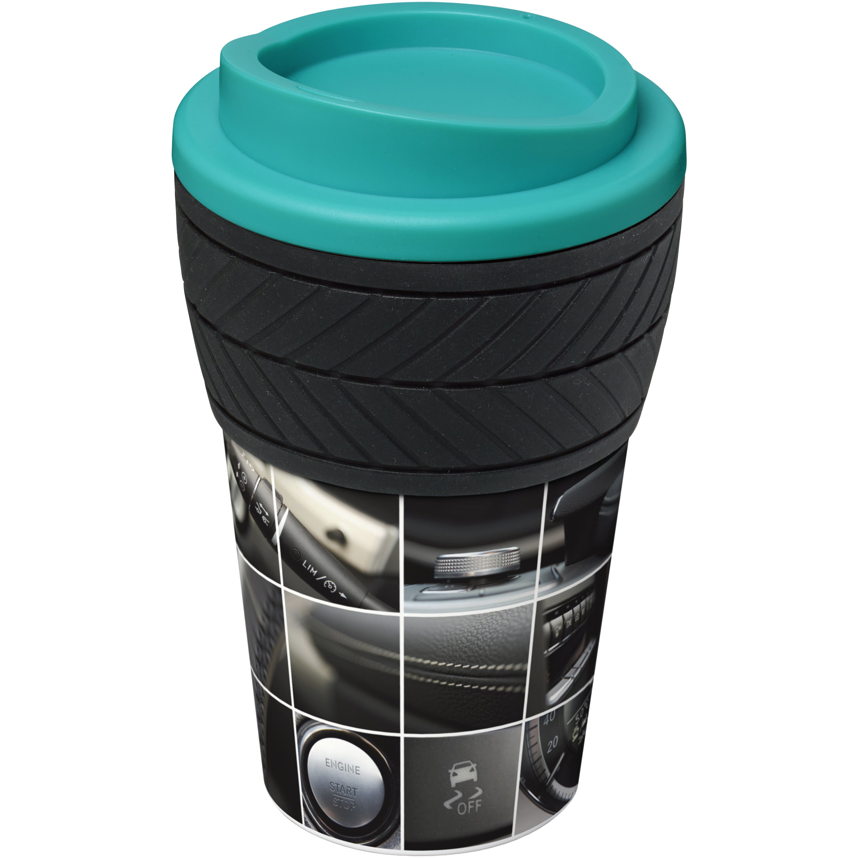 Brite-Americano Tyre 350ml Insulated Tumbler
