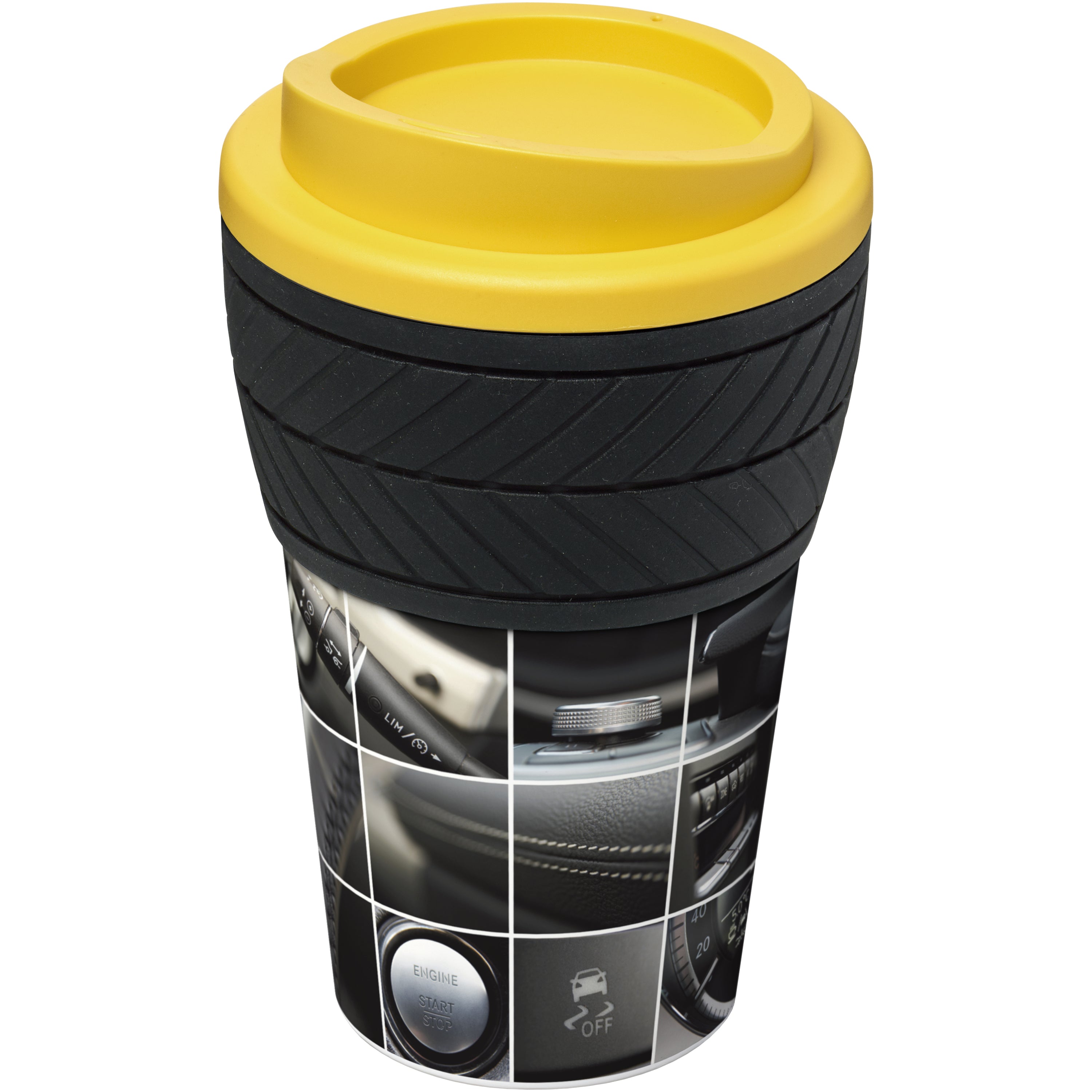 Brite-Americano Tyre 350ml Insulated Tumbler