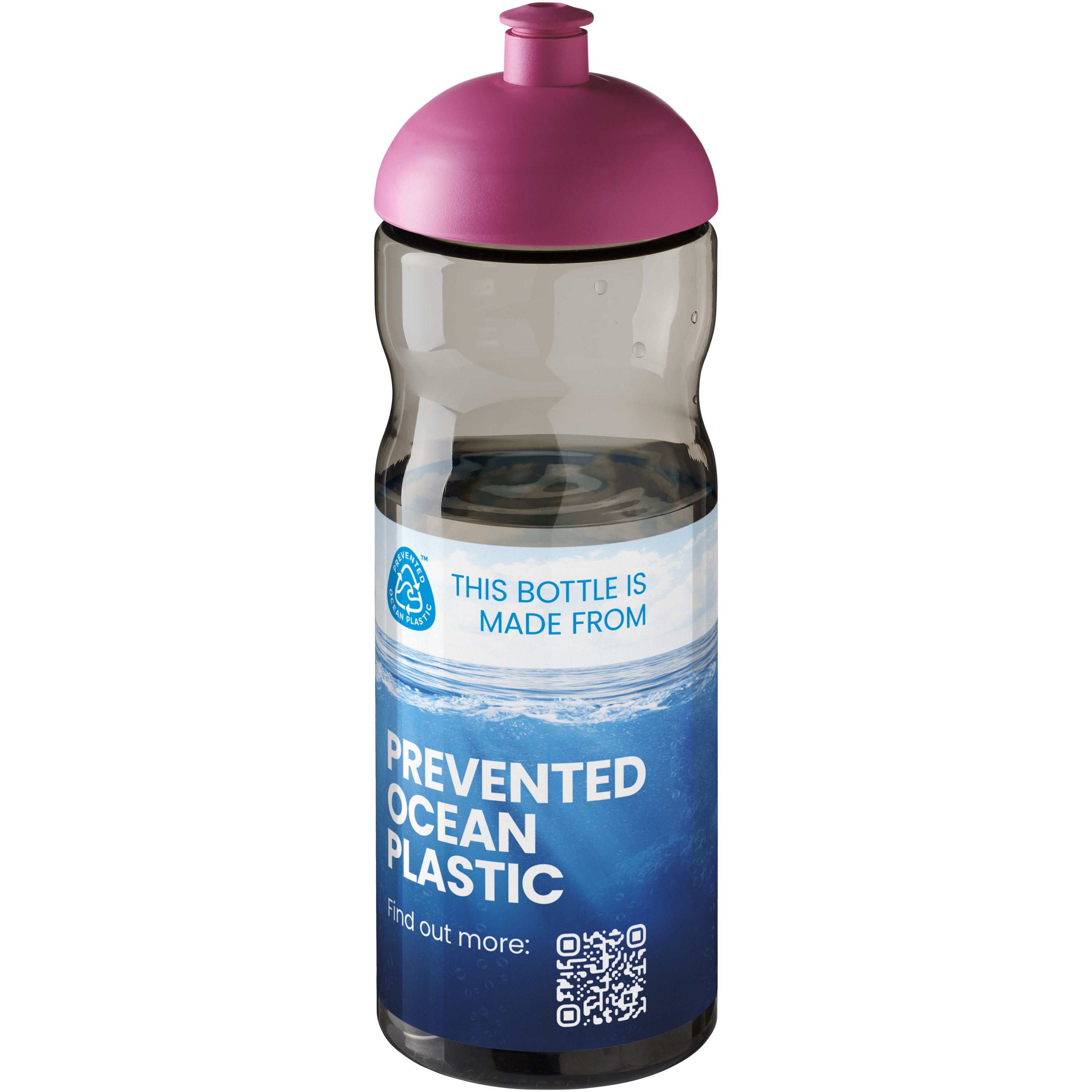 H2O Eco Base 650ml Dome Lid Drinks Bottle