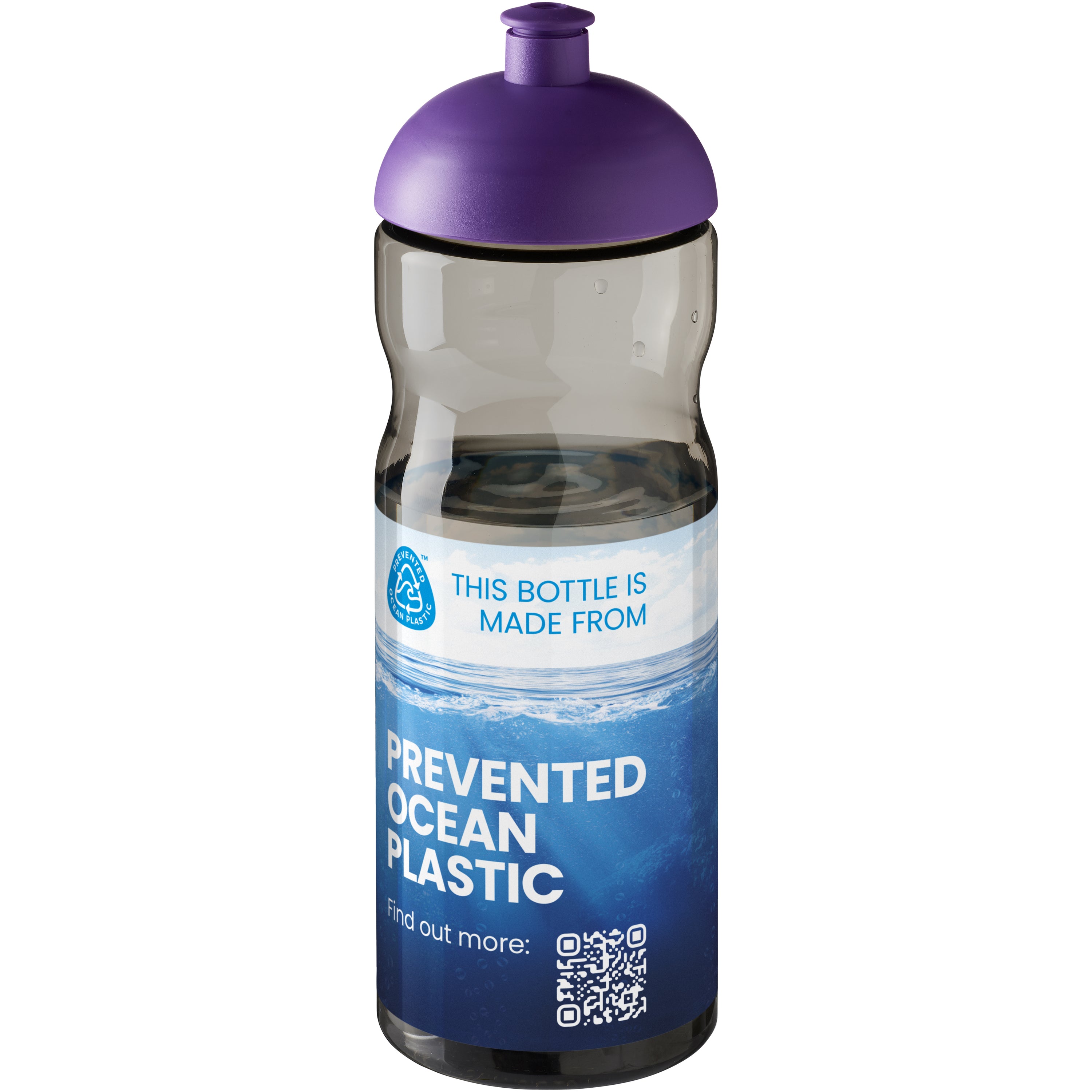 H2O Eco Base 650ml Dome Lid Drinks Bottle