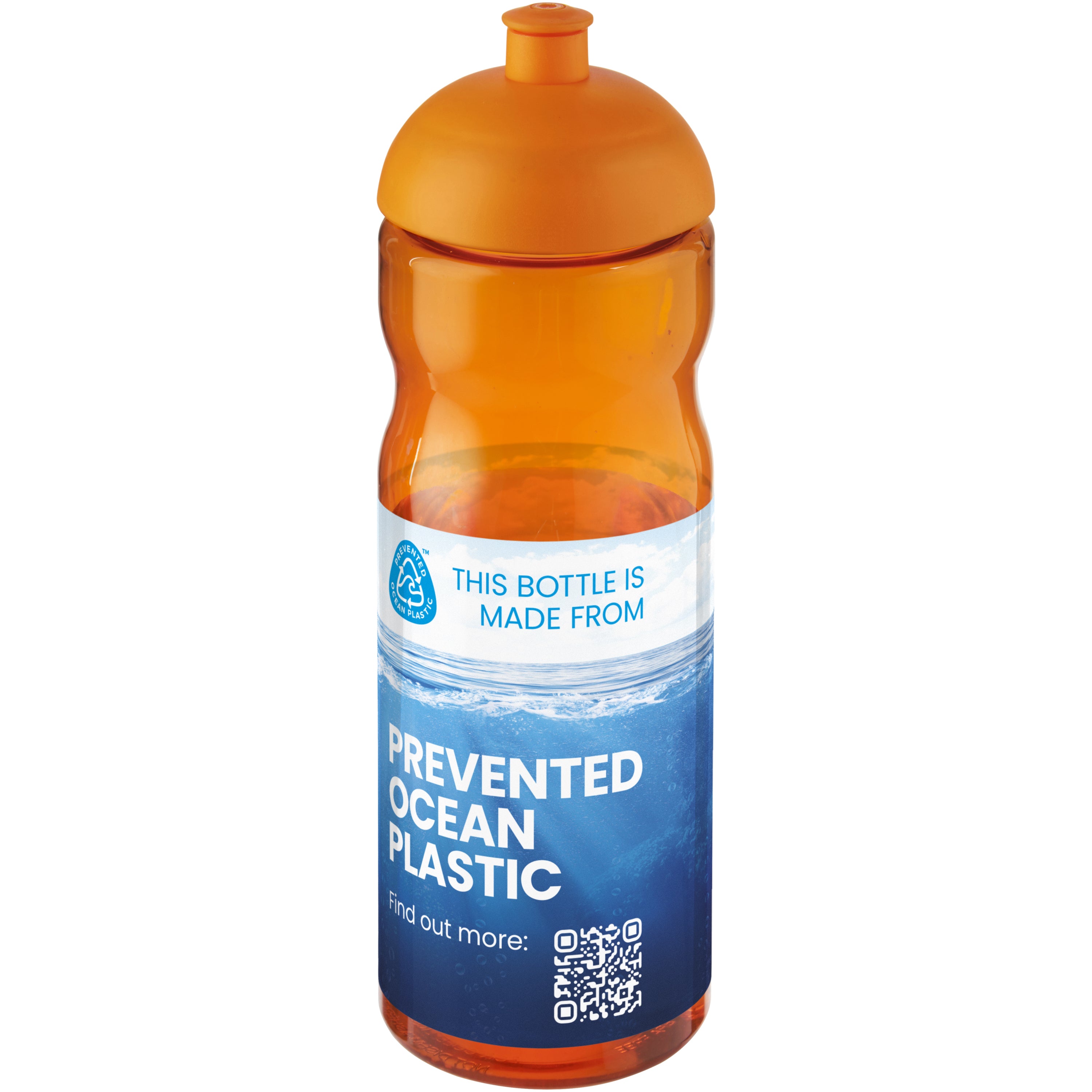 H2O Eco Base 650ml Dome Lid Drinks Bottle