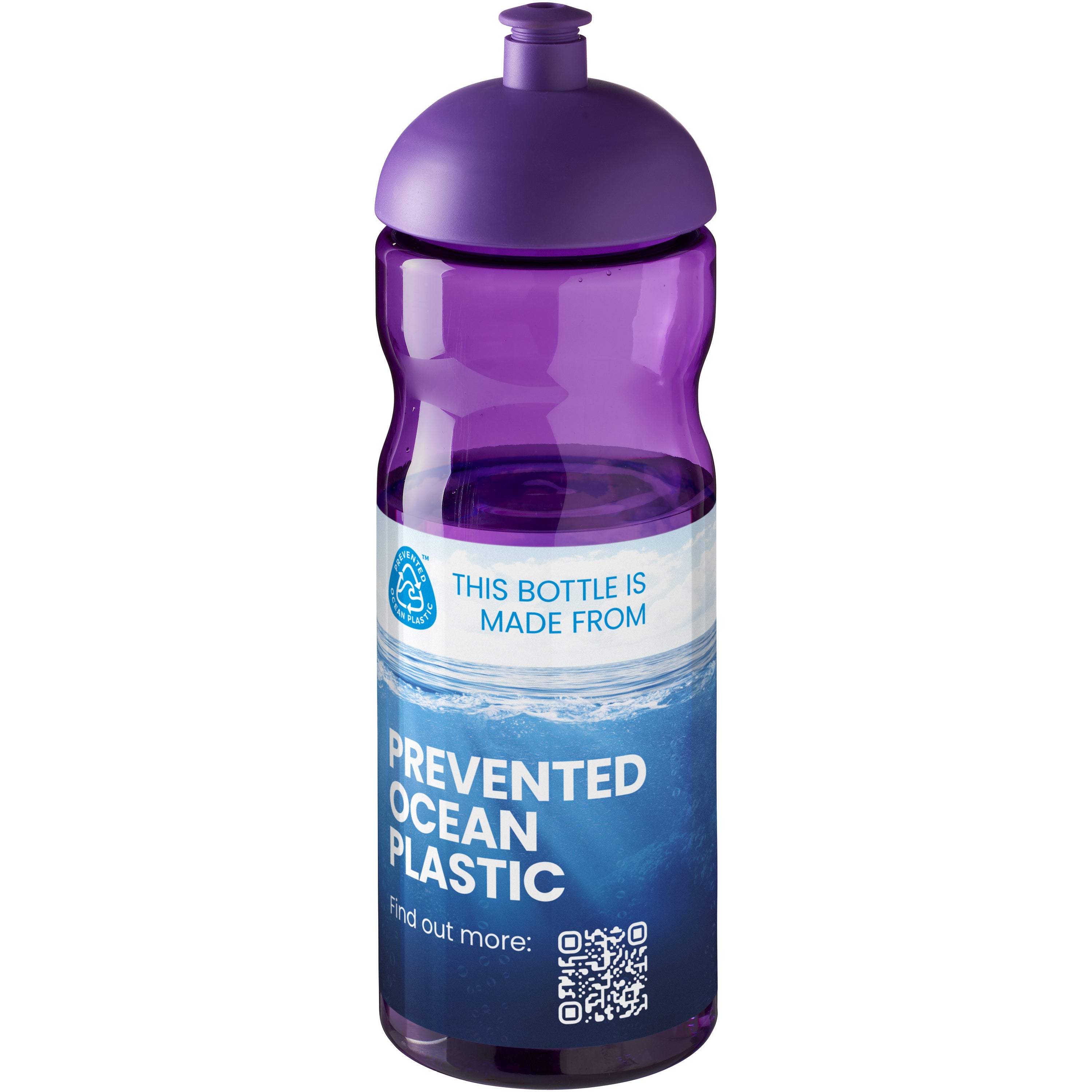 H2O Eco Base 650ml Dome Lid Drinks Bottle