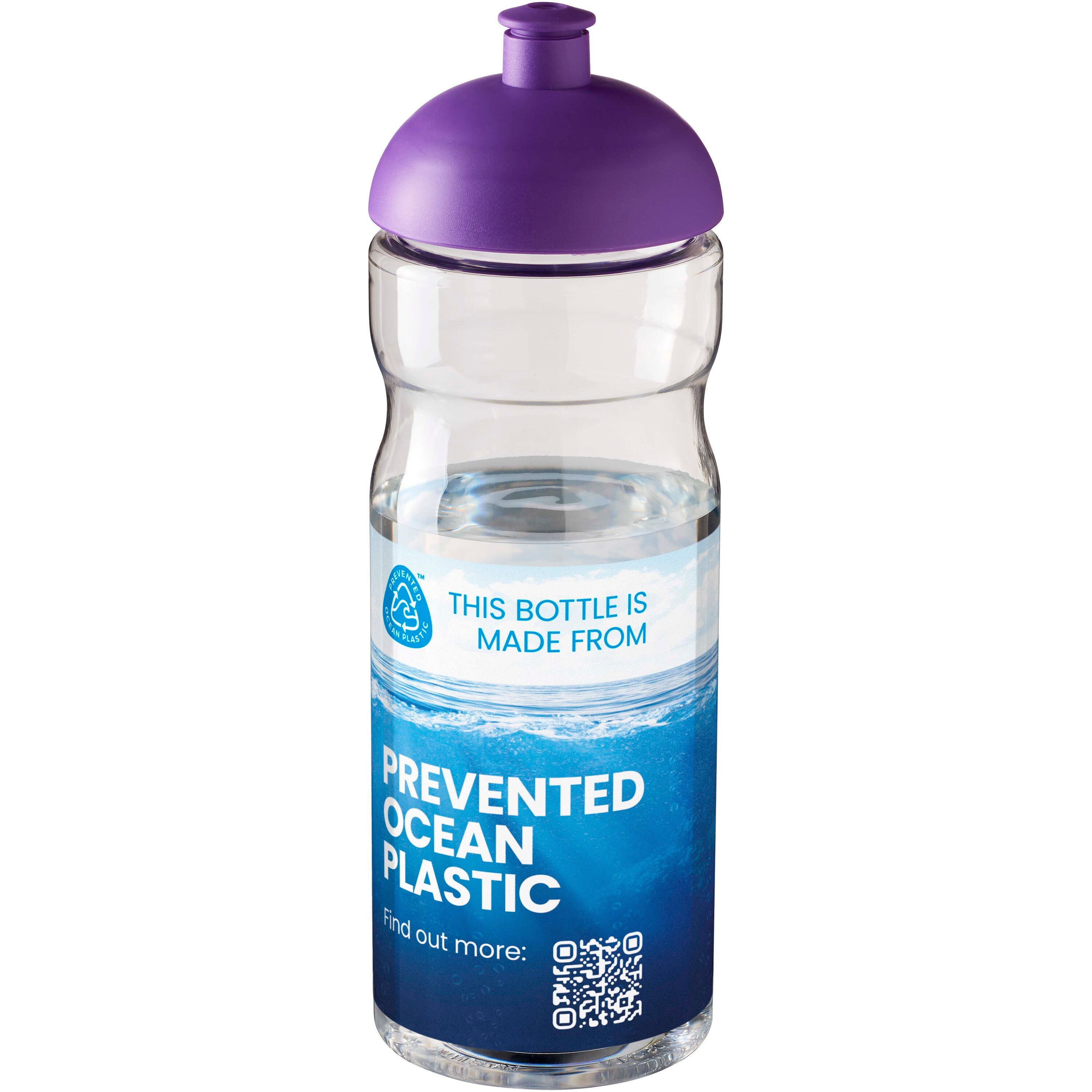 H2O Eco Base 650ml Dome Lid Drinks Bottle